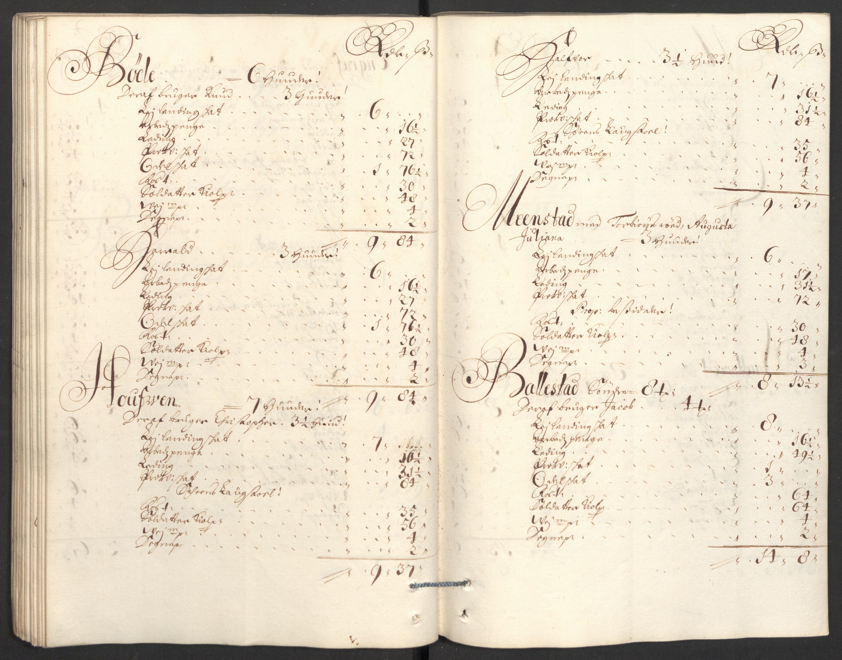 Rentekammeret inntil 1814, Reviderte regnskaper, Fogderegnskap, AV/RA-EA-4092/R36/L2099: Fogderegnskap Øvre og Nedre Telemark og Bamble, 1698, p. 132