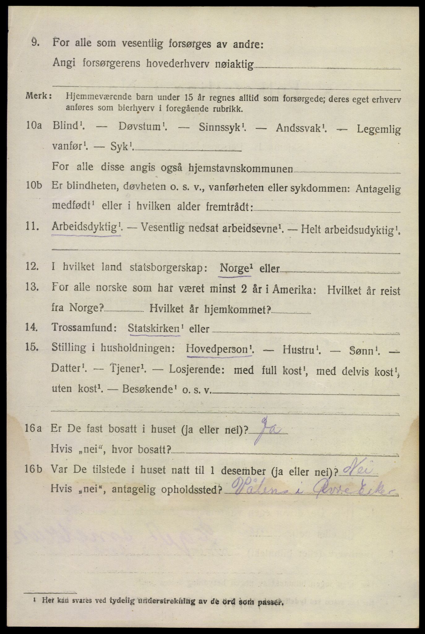 SAKO, 1920 census for Øvre Eiker, 1920, p. 21583