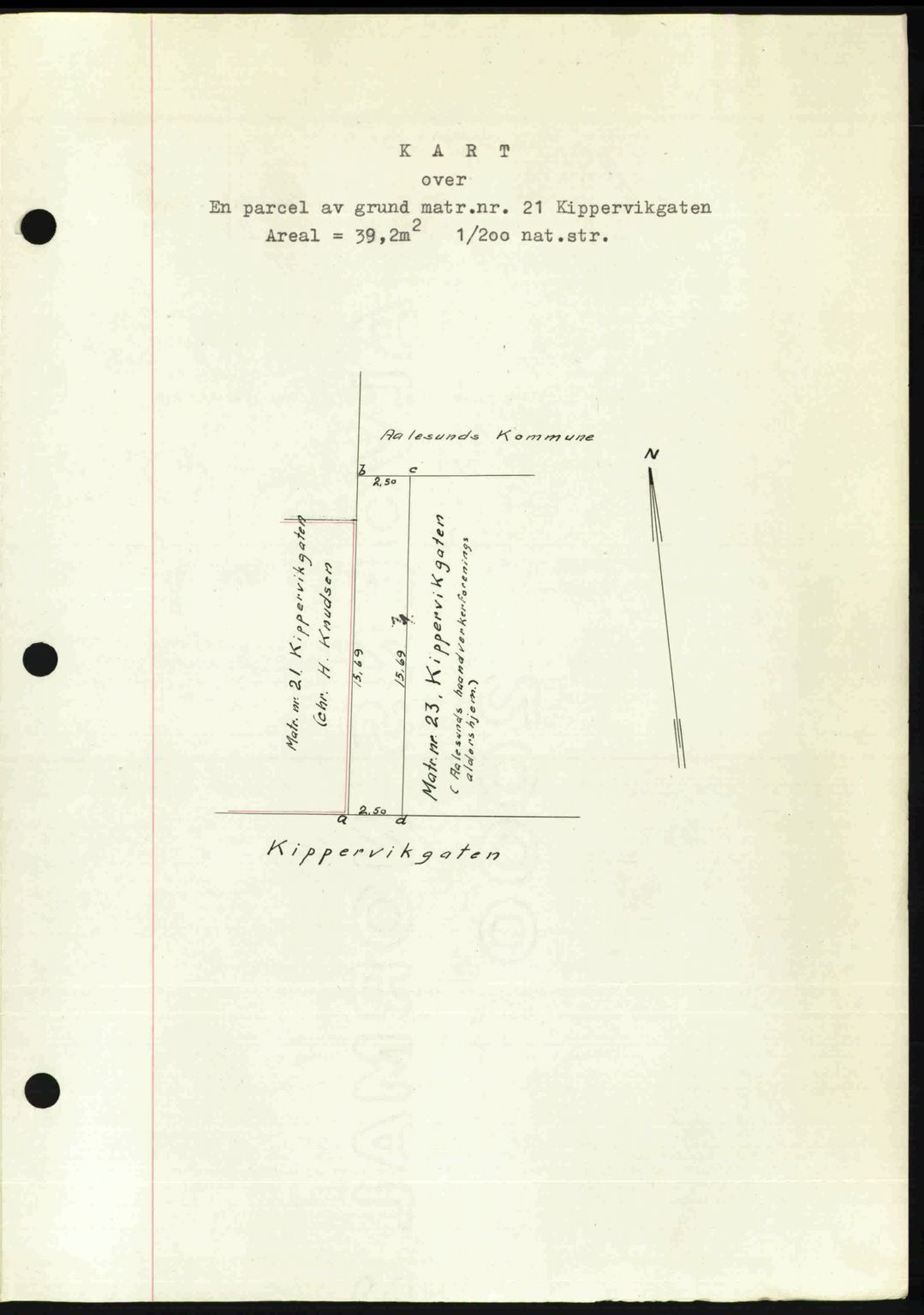 Ålesund byfogd, AV/SAT-A-4384: Mortgage book no. 37A (1), 1947-1949, Diary no: : 107/1949