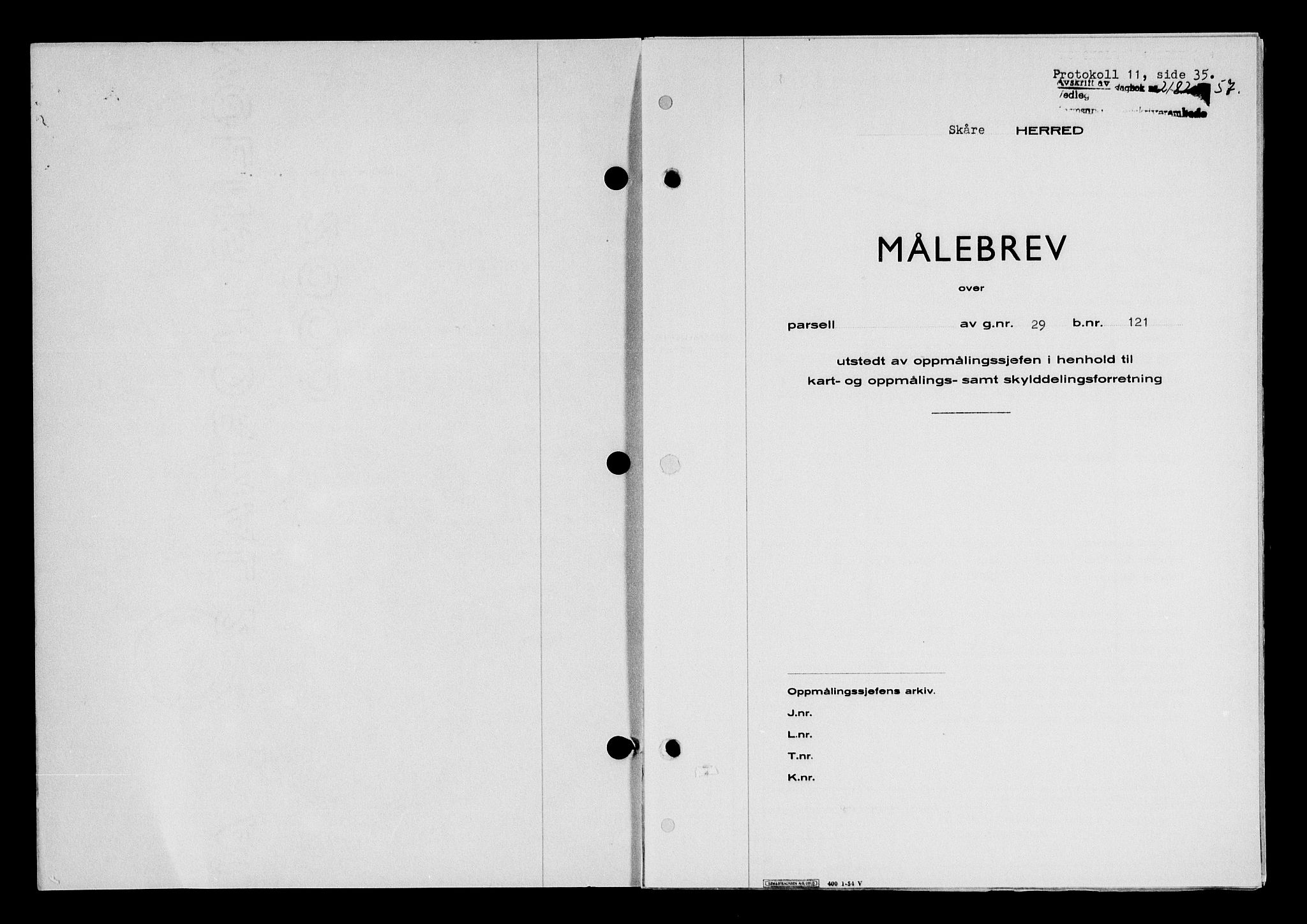 Karmsund sorenskriveri, AV/SAST-A-100311/01/II/IIB/L0125: Mortgage book no. 105A, 1957-1957, Diary no: : 2182/1957