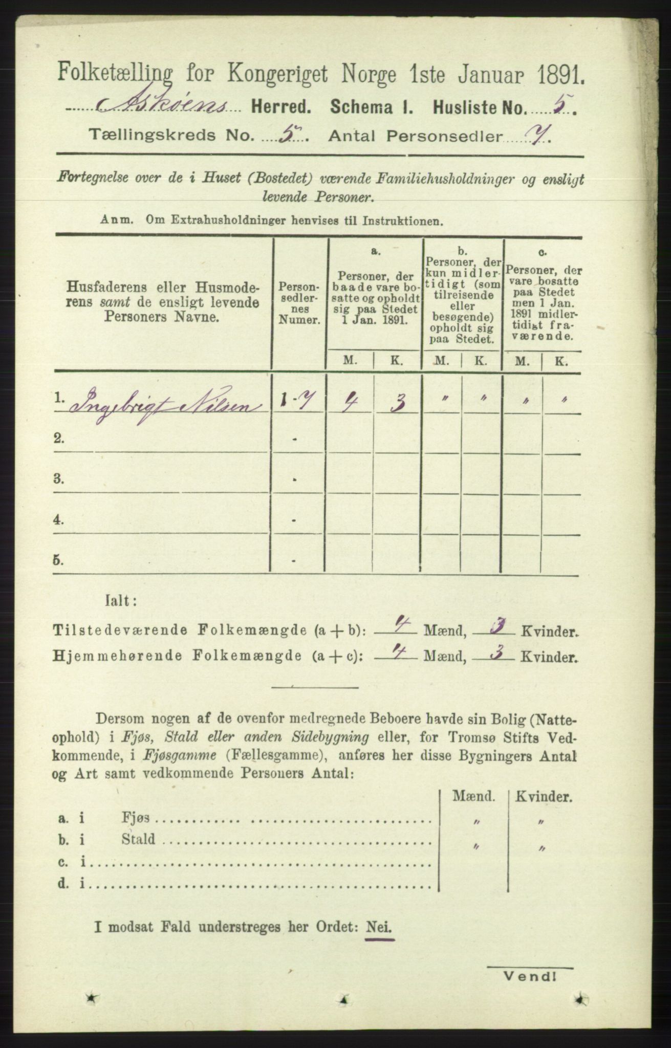 RA, 1891 census for 1247 Askøy, 1891, p. 3427