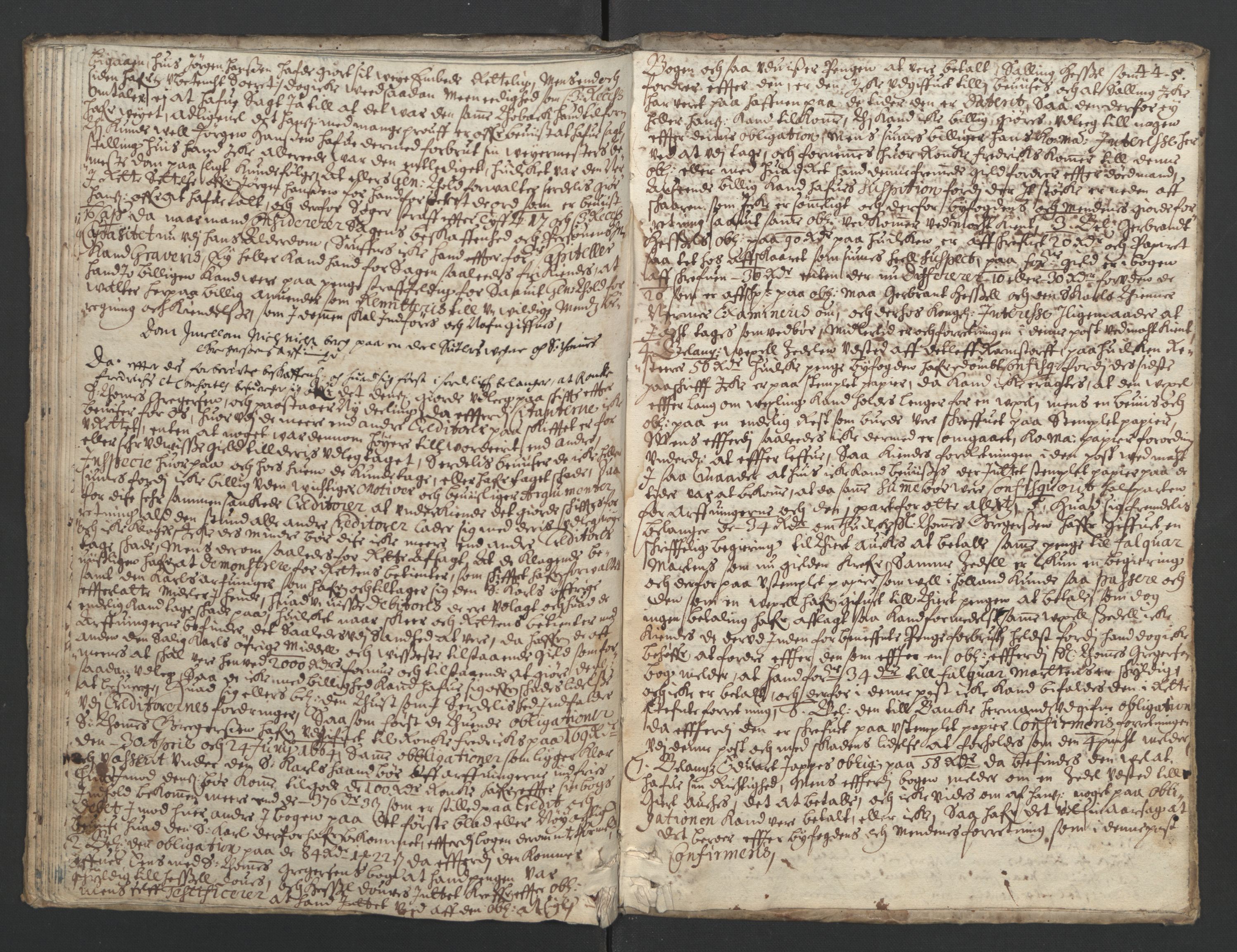 Christiania rådstuerett, AV/SAO-A-11132/F/Fa/L0004: Justisprotokoll, 1666, p. 43b-44a