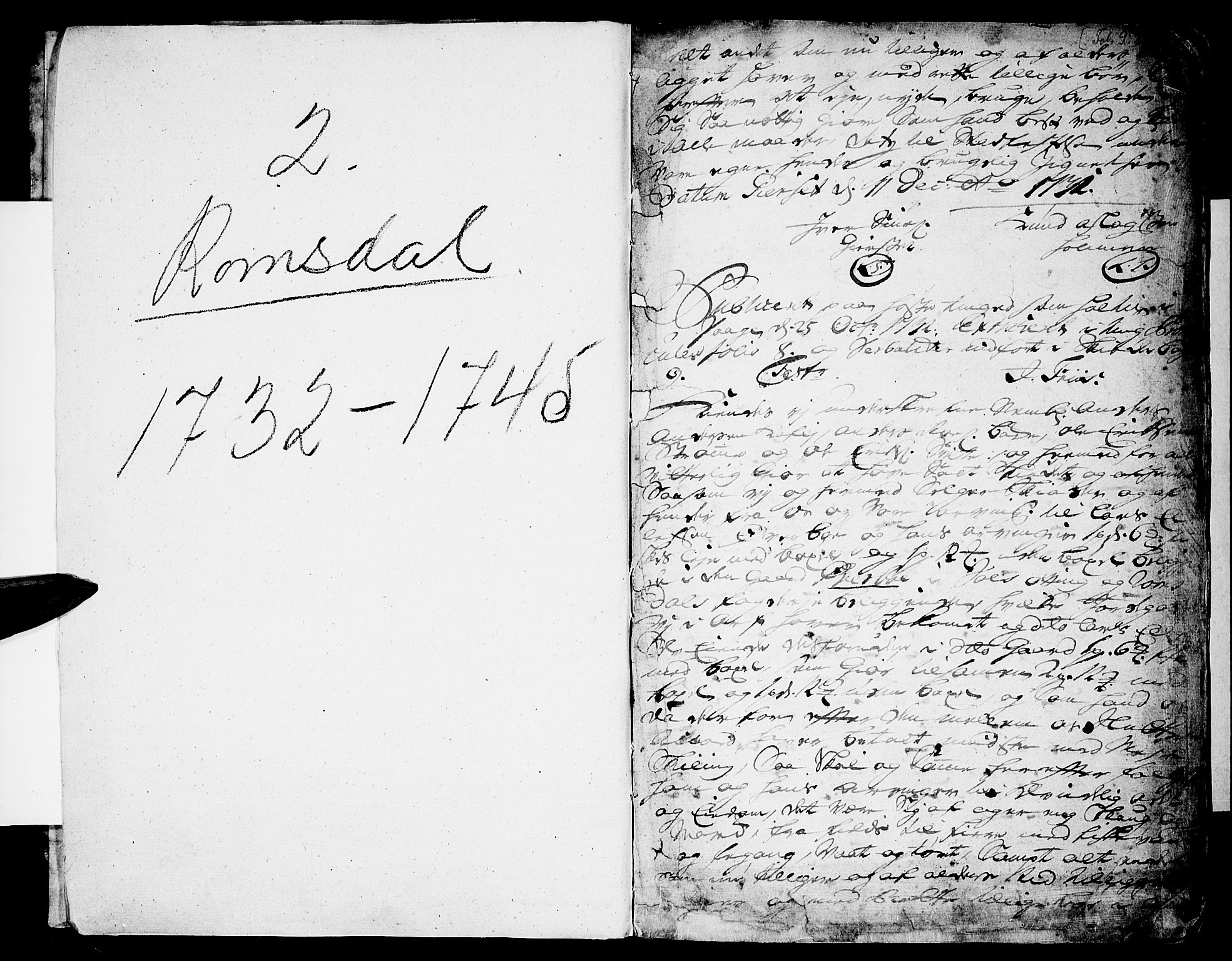 Romsdal sorenskriveri, SAT/A-4149/1/2/2C/L0002: Mortgage book no. 2, 1731-1745, p. 9