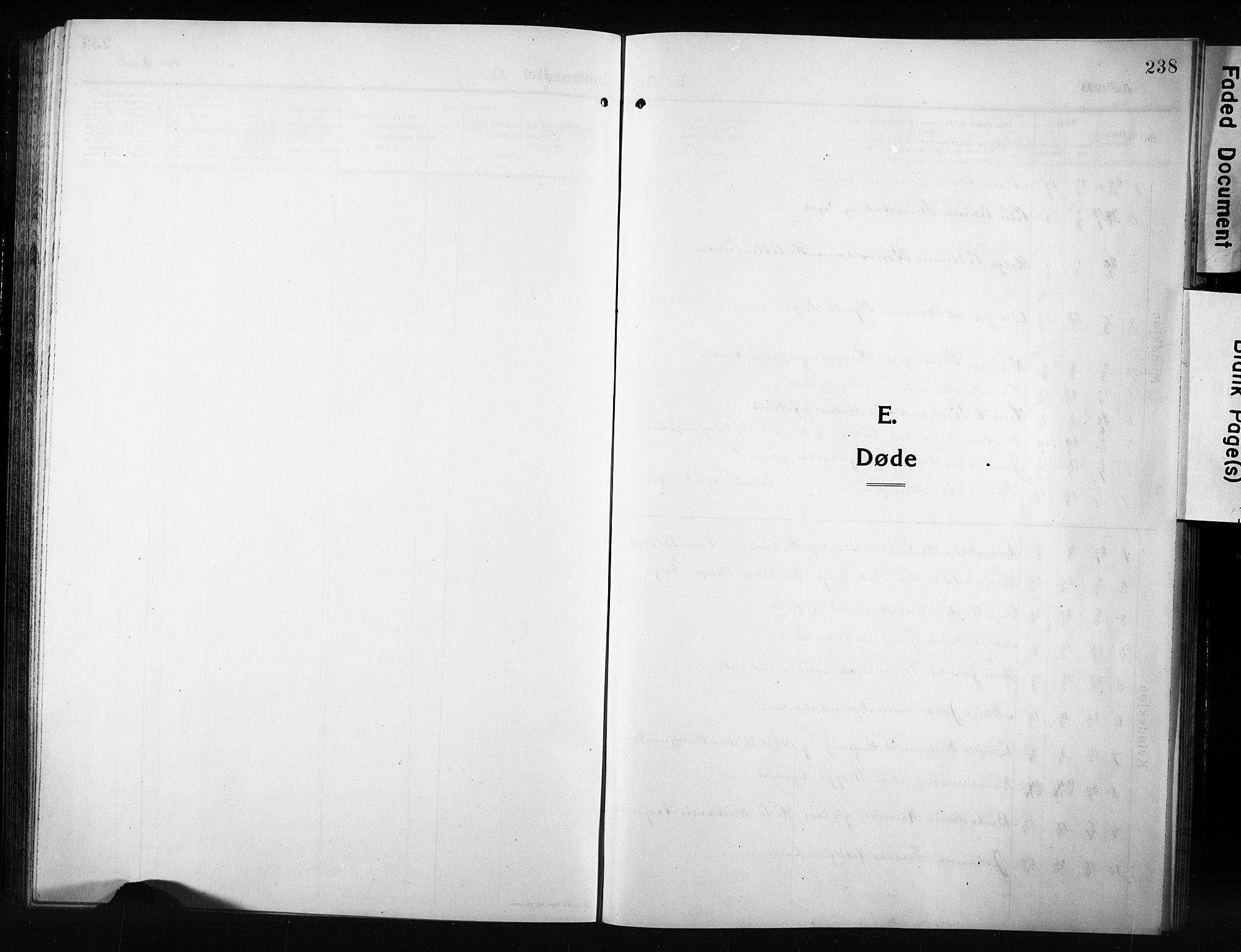 Vestre Toten prestekontor, AV/SAH-PREST-108/H/Ha/Hab/L0012: Parish register (copy) no. 12, 1909-1928, p. 238