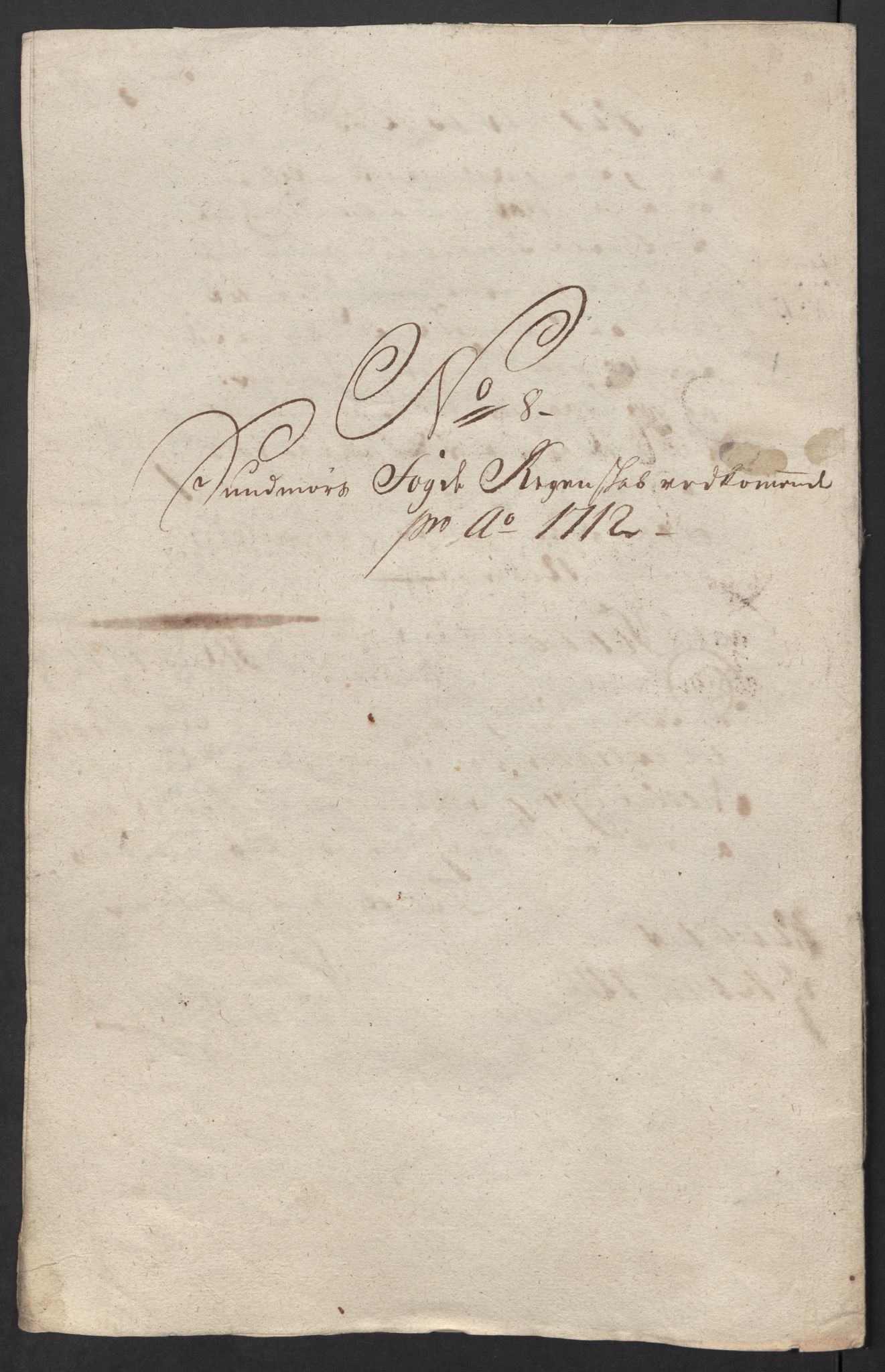 Rentekammeret inntil 1814, Reviderte regnskaper, Fogderegnskap, AV/RA-EA-4092/R54/L3565: Fogderegnskap Sunnmøre, 1712-1713, p. 133