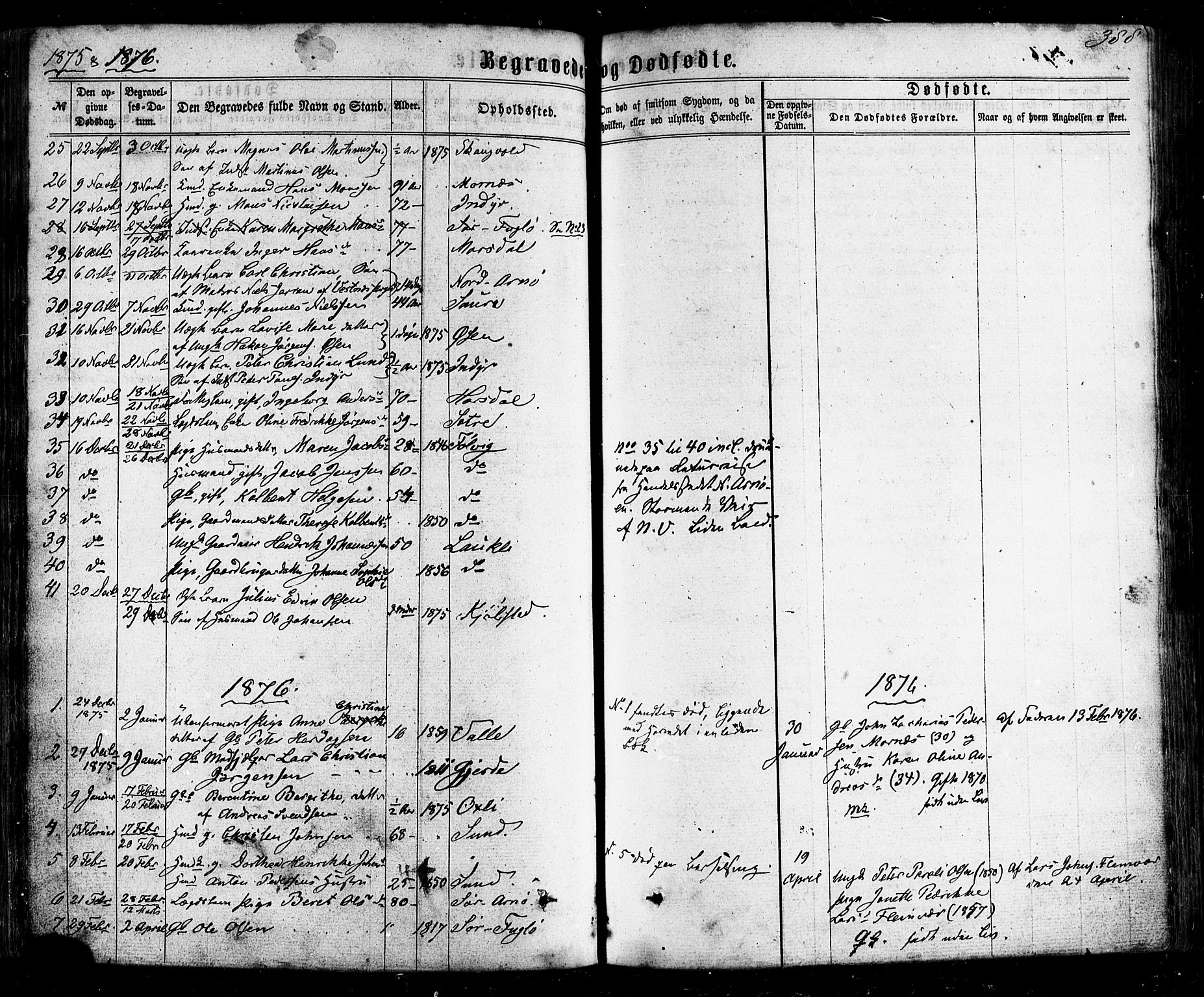 Ministerialprotokoller, klokkerbøker og fødselsregistre - Nordland, SAT/A-1459/805/L0098: Parish register (official) no. 805A05, 1862-1879, p. 388