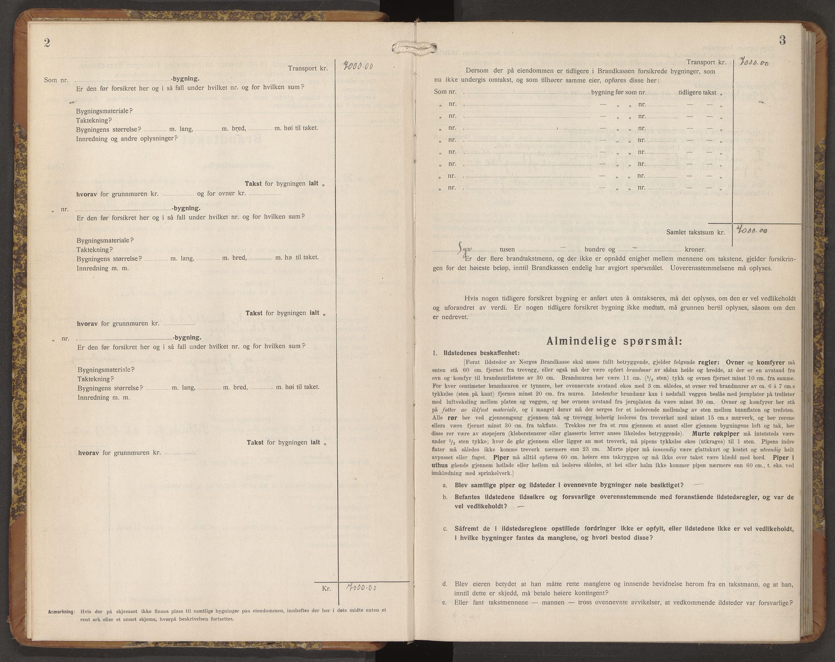 Nøtterøy lensmannskontor, AV/SAKO-A-540/Y/Yg/Ygb/L0009: Skjematakstprotokoll, 1932-1935, p. 2-3