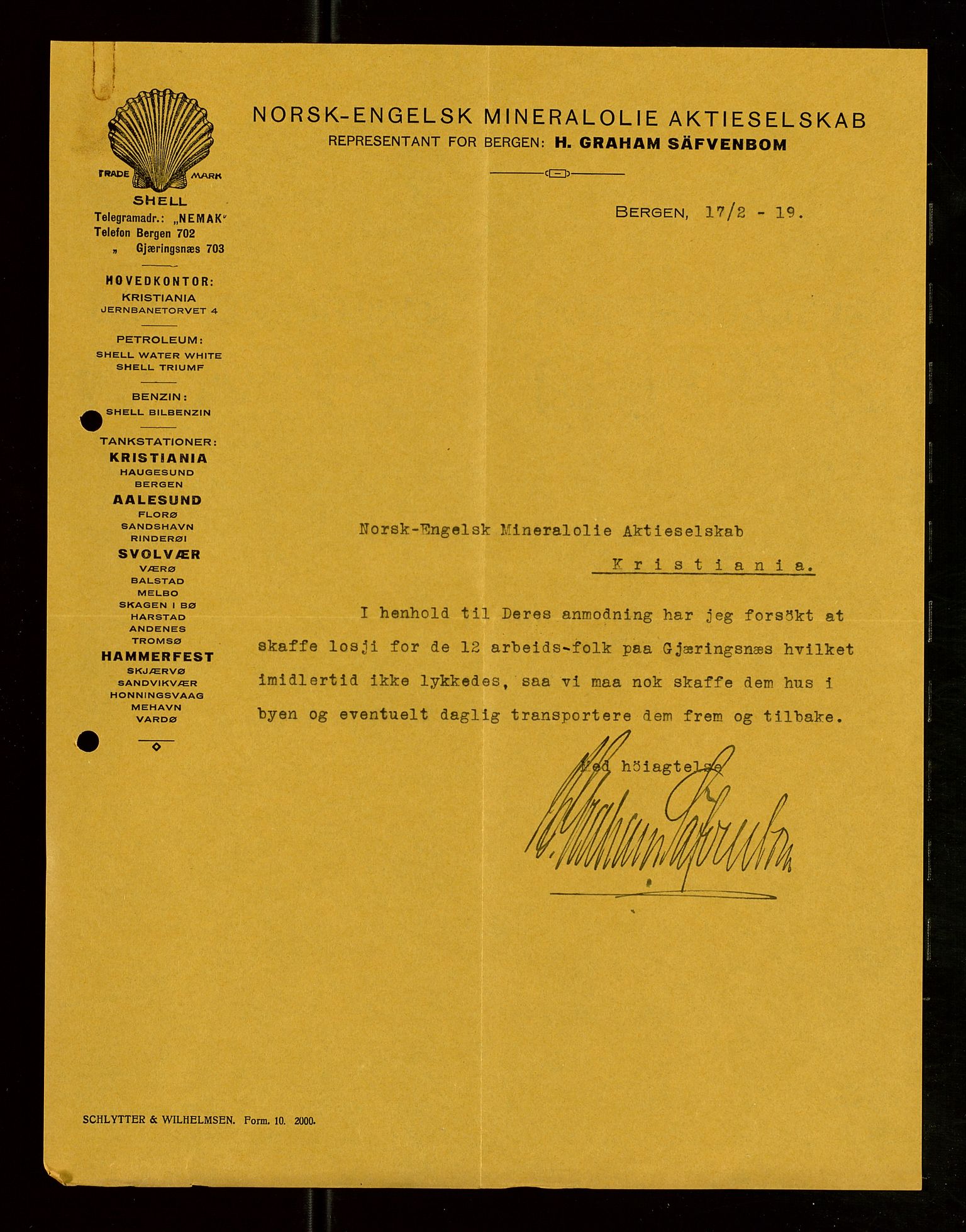 Pa 1521 - A/S Norske Shell, AV/SAST-A-101915/E/Ea/Eaa/L0007: Sjefskorrespondanse, 1919, p. 608