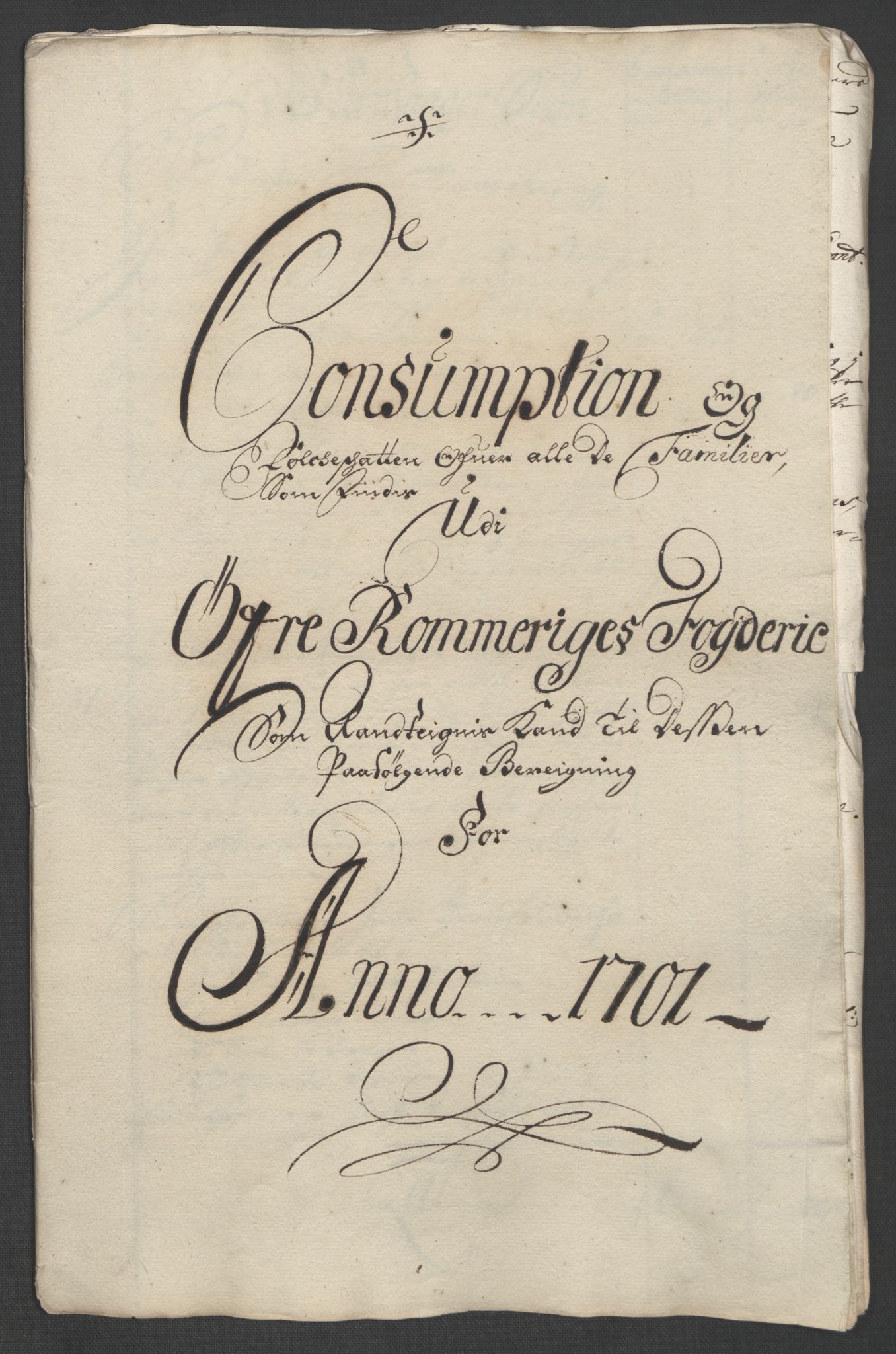 Rentekammeret inntil 1814, Reviderte regnskaper, Fogderegnskap, AV/RA-EA-4092/R12/L0713: Fogderegnskap Øvre Romerike, 1701, p. 259