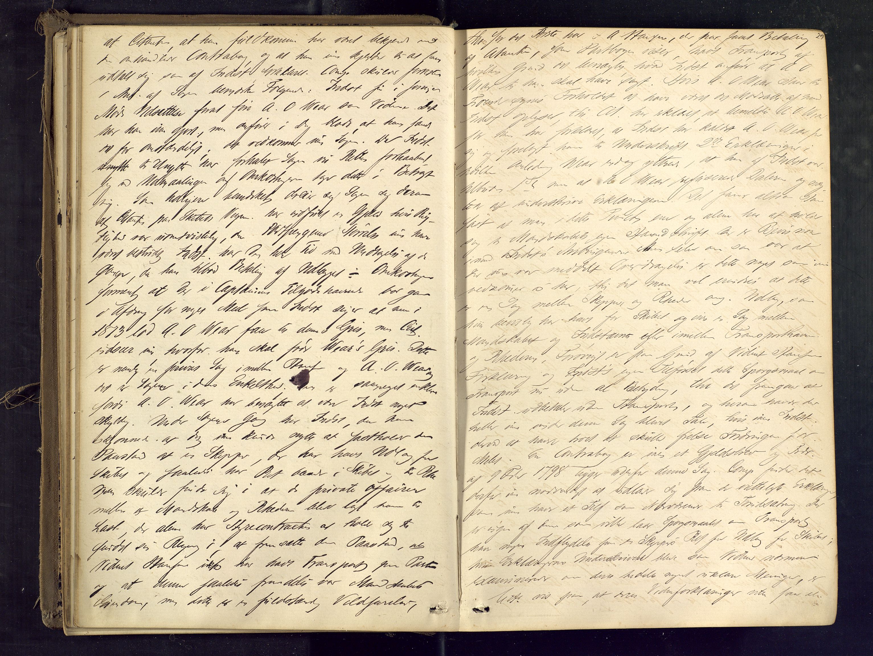 Tønsberg byfogd, AV/SAKO-A-224/F/Fb/L0008: Ekstrarettsprotokoll, 1874-1878, p. 28b-29a