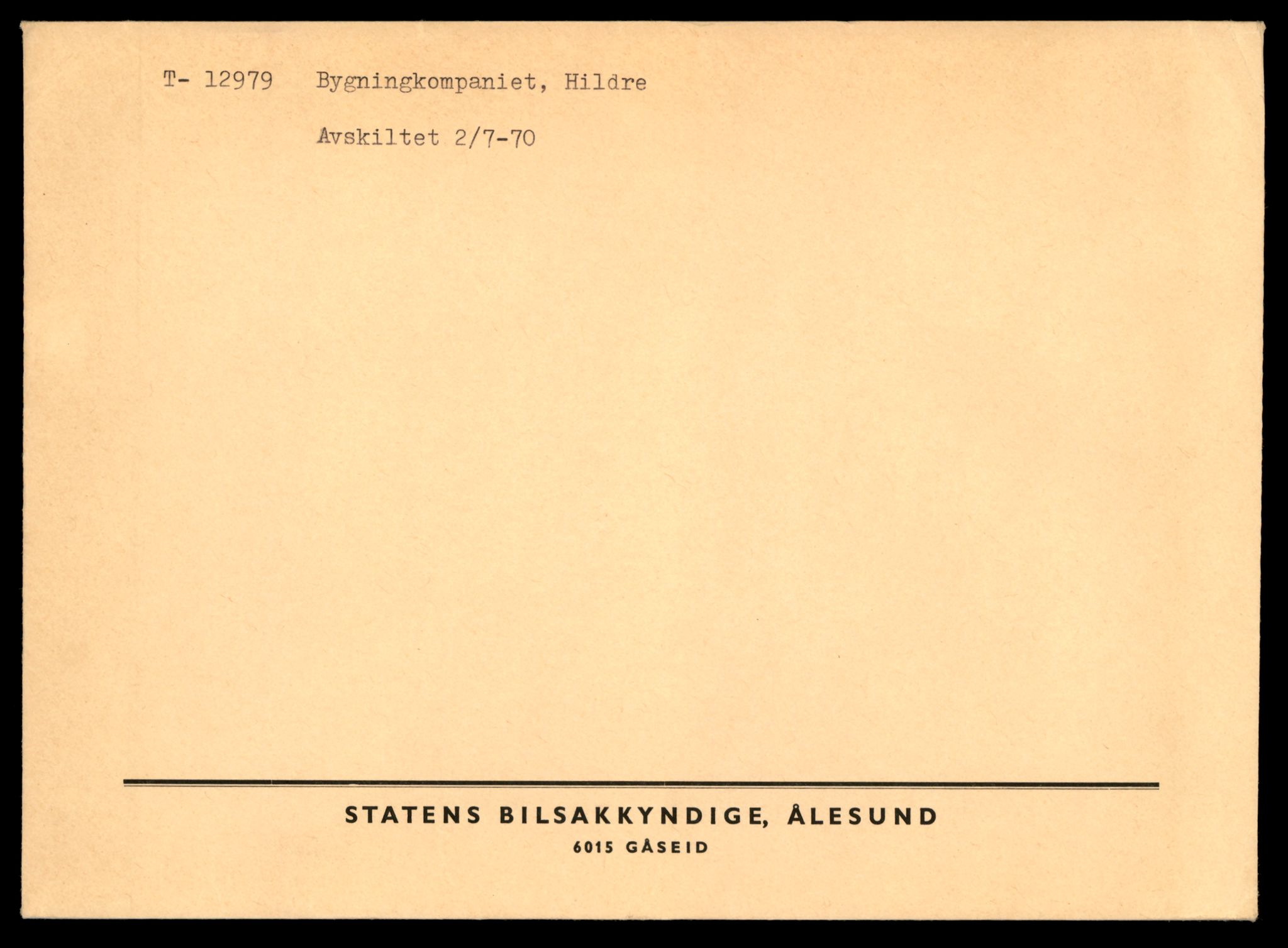 Møre og Romsdal vegkontor - Ålesund trafikkstasjon, AV/SAT-A-4099/F/Fe/L0036: Registreringskort for kjøretøy T 12831 - T 13030, 1927-1998, p. 2193