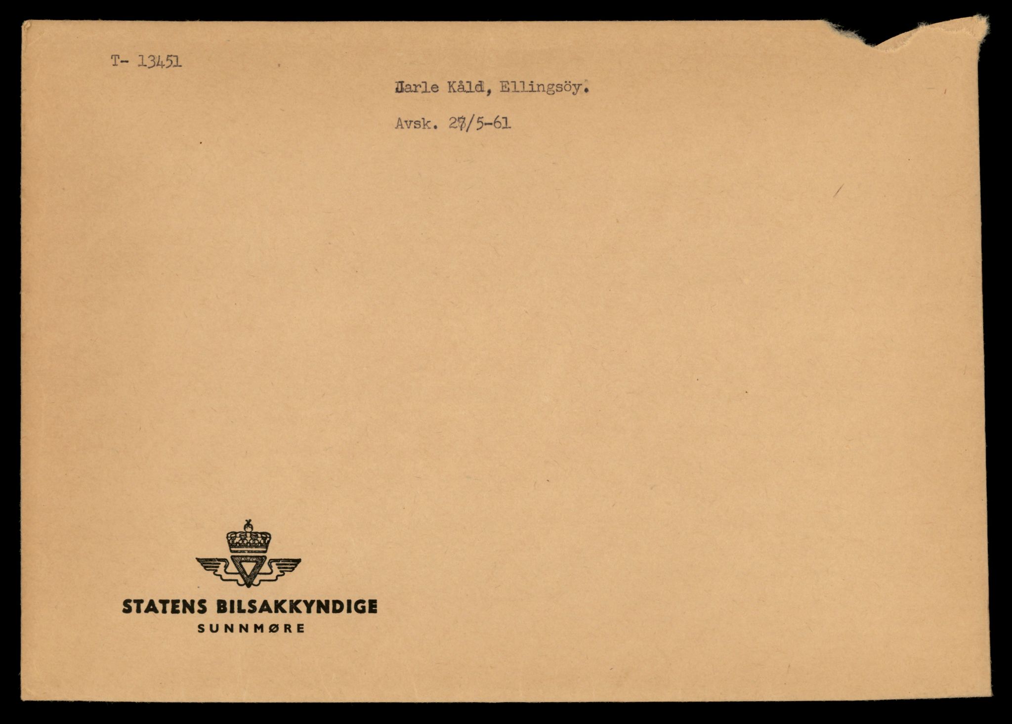 Møre og Romsdal vegkontor - Ålesund trafikkstasjon, AV/SAT-A-4099/F/Fe/L0039: Registreringskort for kjøretøy T 13361 - T 13530, 1927-1998, p. 1543
