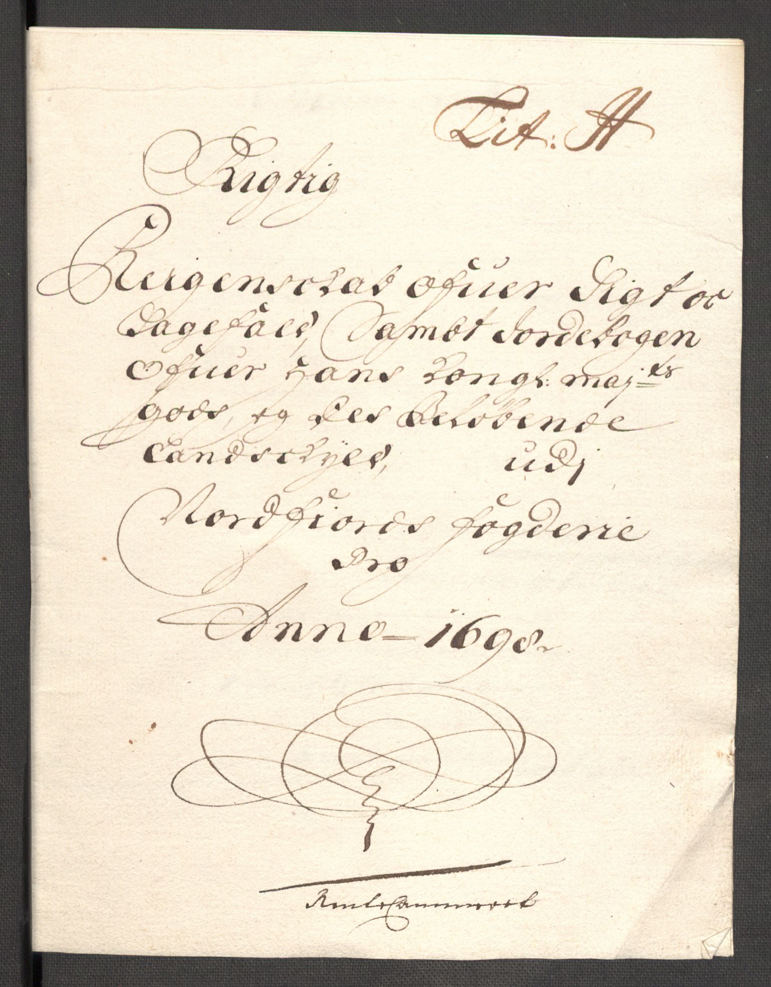Rentekammeret inntil 1814, Reviderte regnskaper, Fogderegnskap, RA/EA-4092/R53/L3423: Fogderegnskap Sunn- og Nordfjord, 1697-1698, p. 338