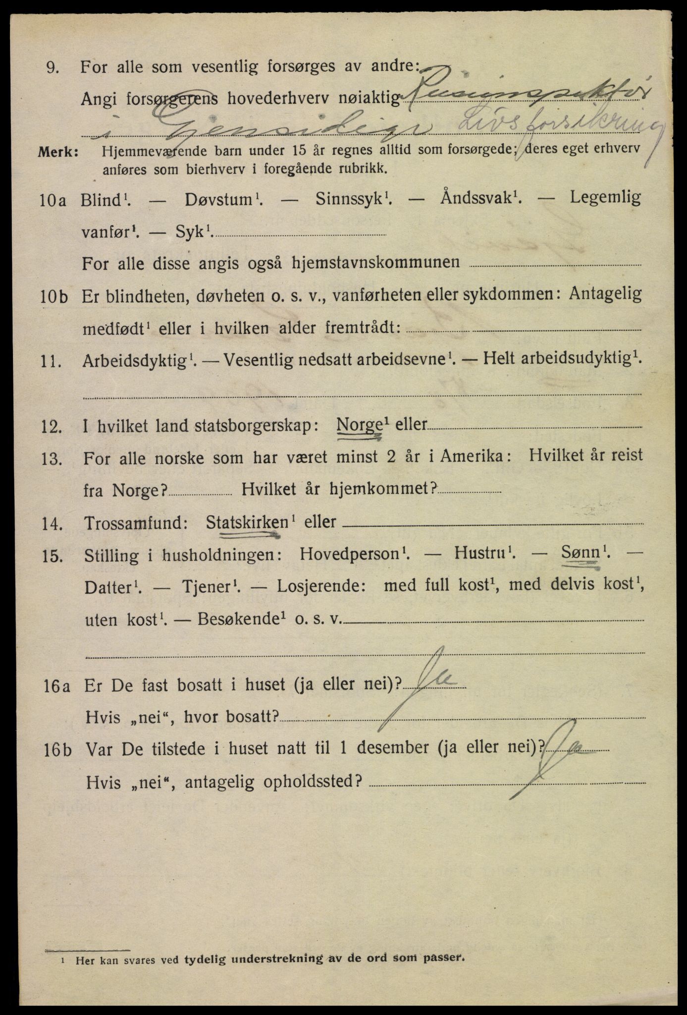 SAH, 1920 census for Gjøvik, 1920, p. 8241