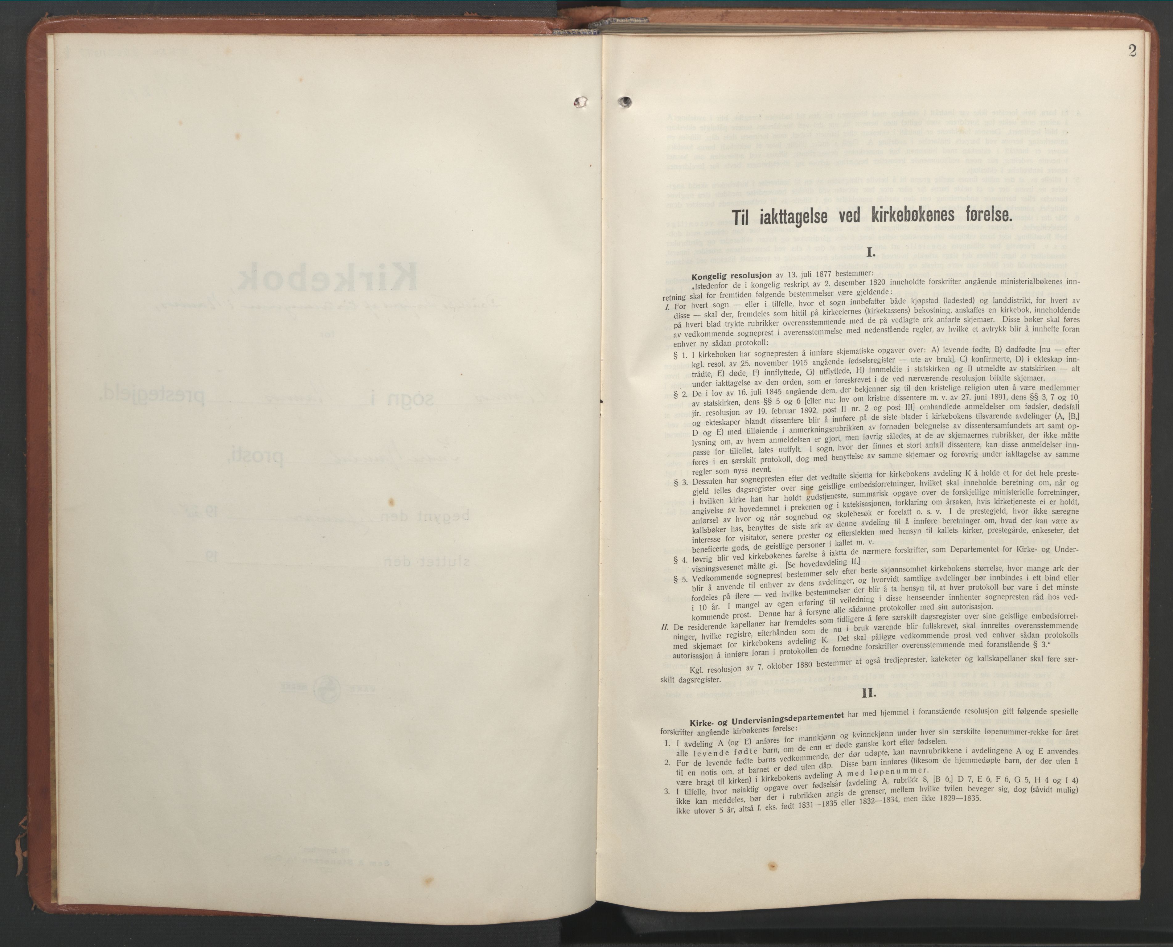 Ministerialprotokoller, klokkerbøker og fødselsregistre - Nord-Trøndelag, SAT/A-1458/768/L0583: Parish register (copy) no. 768C01, 1928-1953, p. 2