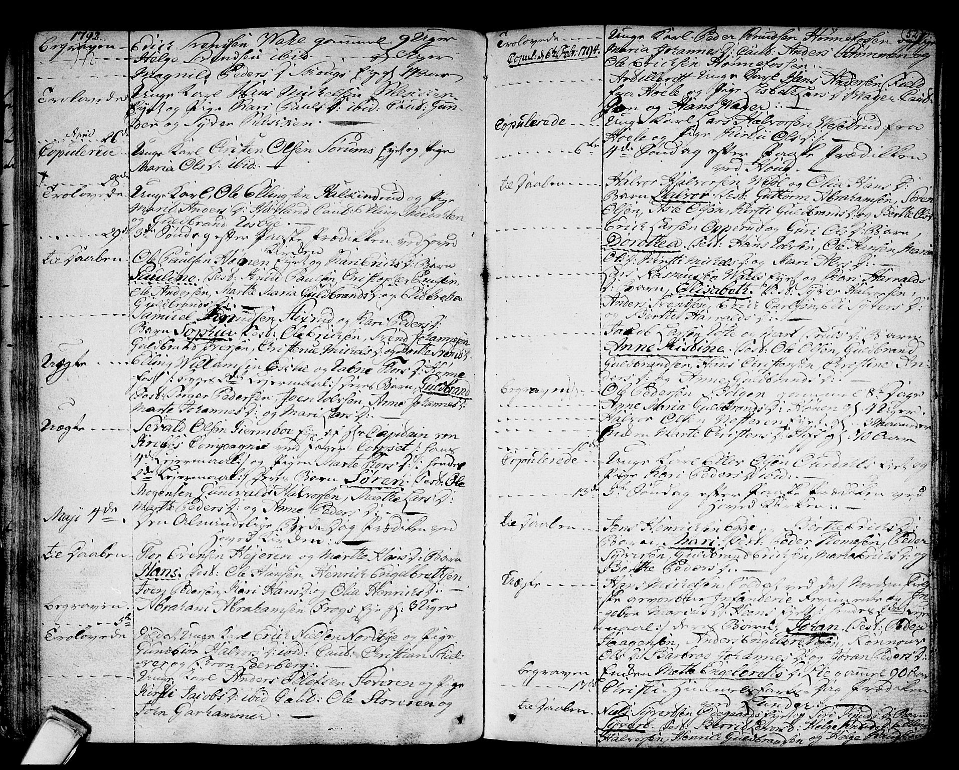 Norderhov kirkebøker, SAKO/A-237/F/Fa/L0006: Parish register (official) no. 6, 1789-1811, p. 52