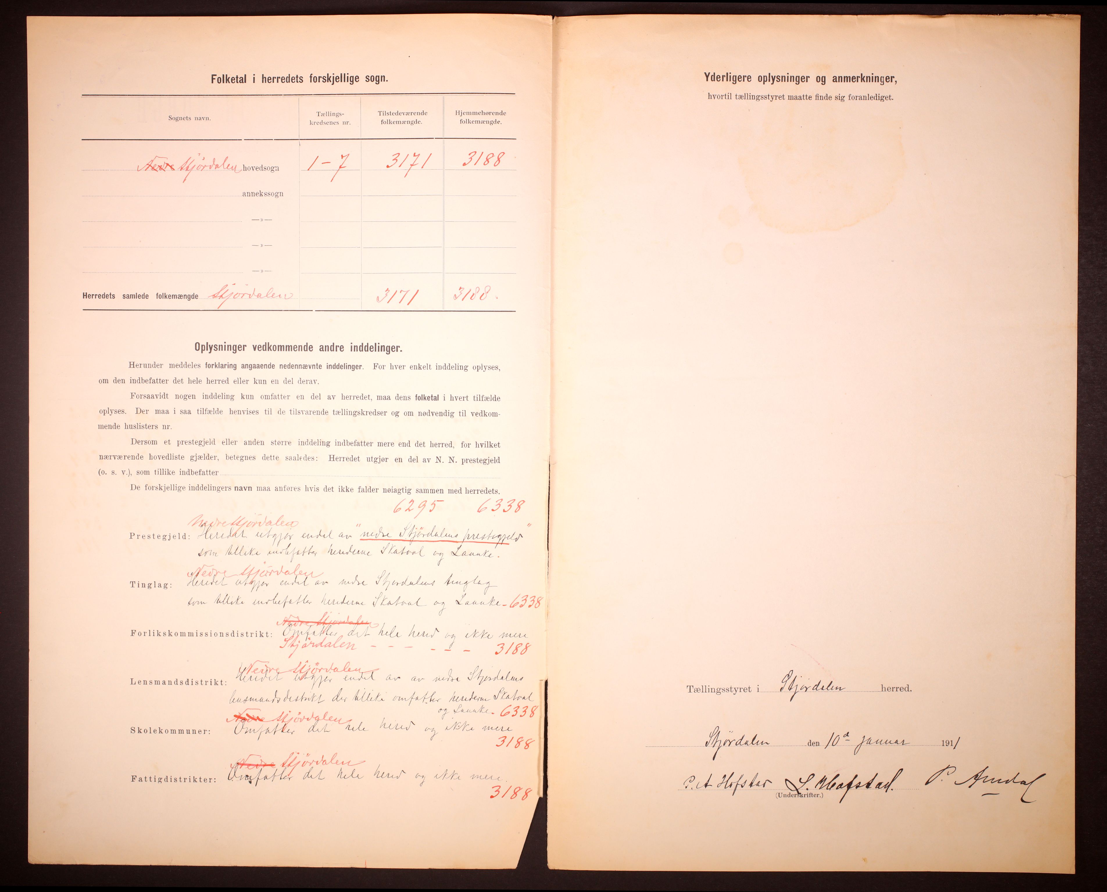 RA, 1910 census for Stjørdal, 1910, p. 3