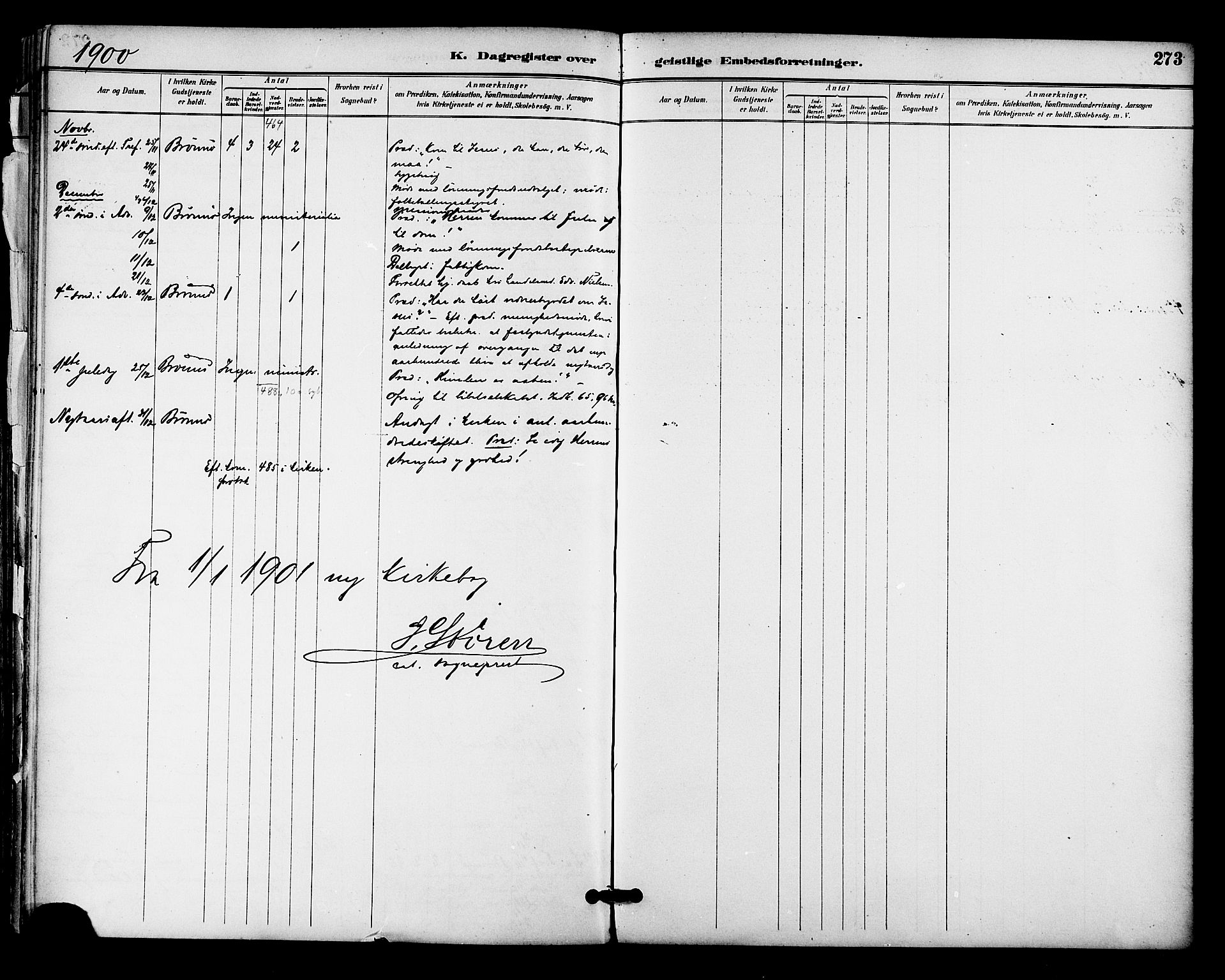 Ministerialprotokoller, klokkerbøker og fødselsregistre - Nordland, AV/SAT-A-1459/813/L0200: Parish register (official) no. 813A10, 1886-1900, p. 273