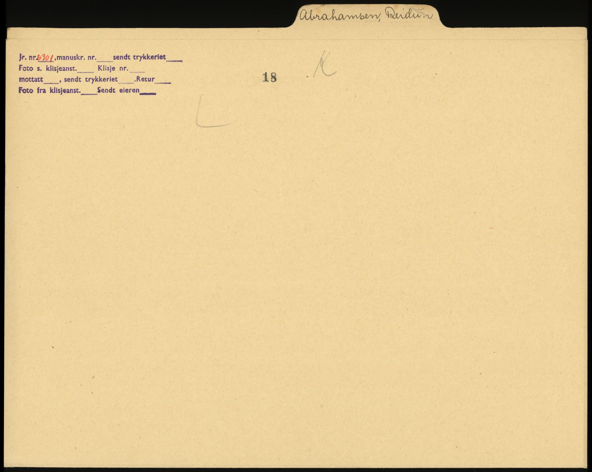 Sosialdepartementet, Våre Falne, AV/RA-S-1708/E/Ee/Eeb/L0025: Abelsen (1) - Amundsen, H. (65), 1945-1951, p. 331