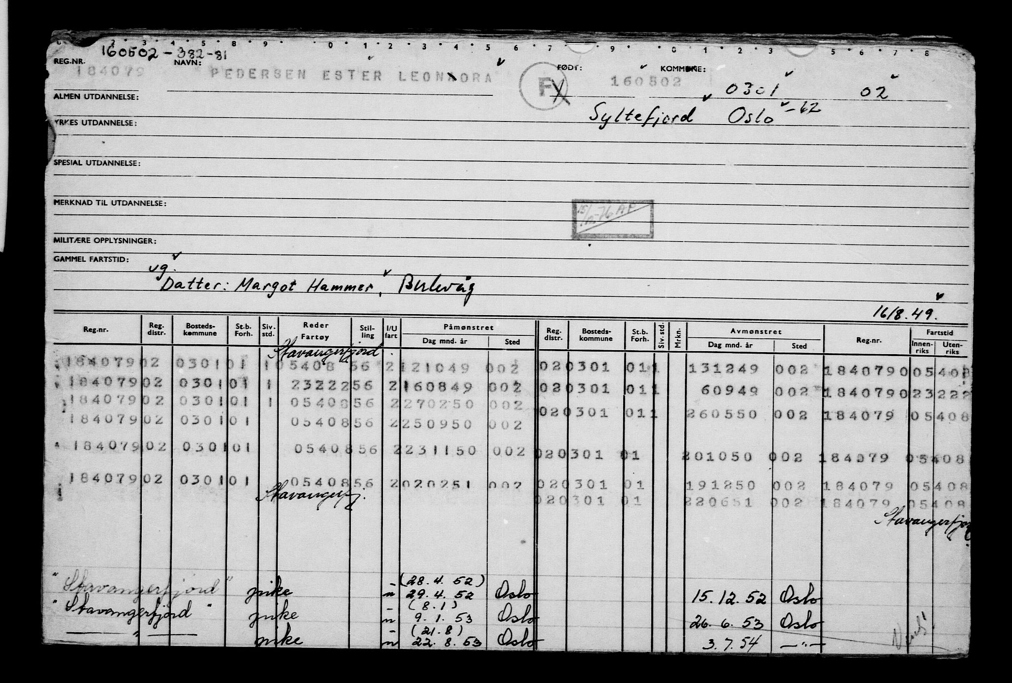 Direktoratet for sjømenn, AV/RA-S-3545/G/Gb/L0044: Hovedkort, 1902, p. 468