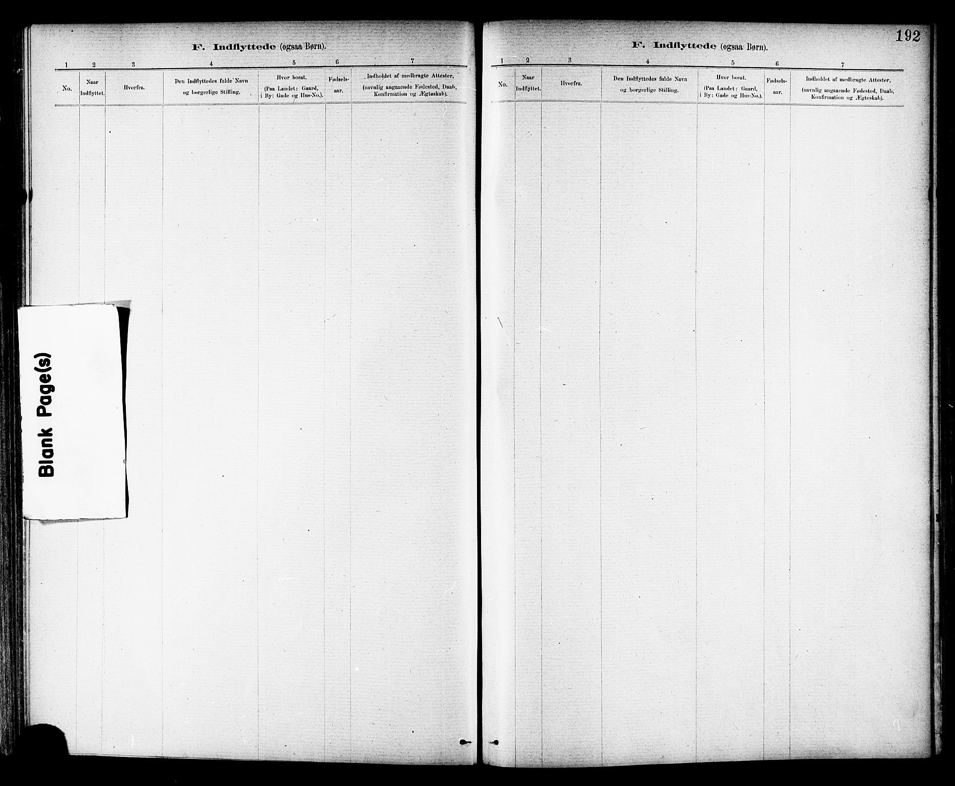 Ministerialprotokoller, klokkerbøker og fødselsregistre - Nord-Trøndelag, SAT/A-1458/703/L0030: Parish register (official) no. 703A03, 1880-1892, p. 192