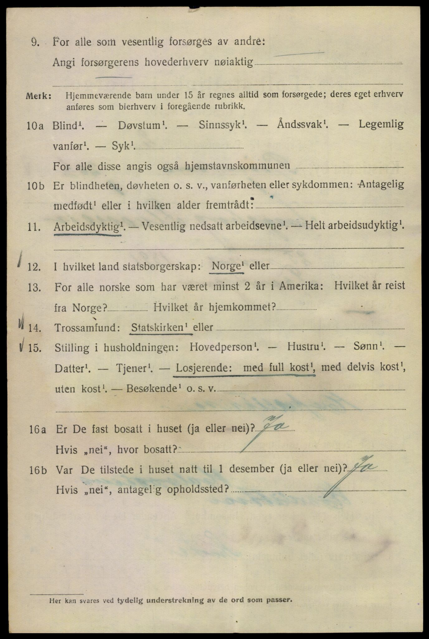 SAO, 1920 census for Kristiania, 1920, p. 458714