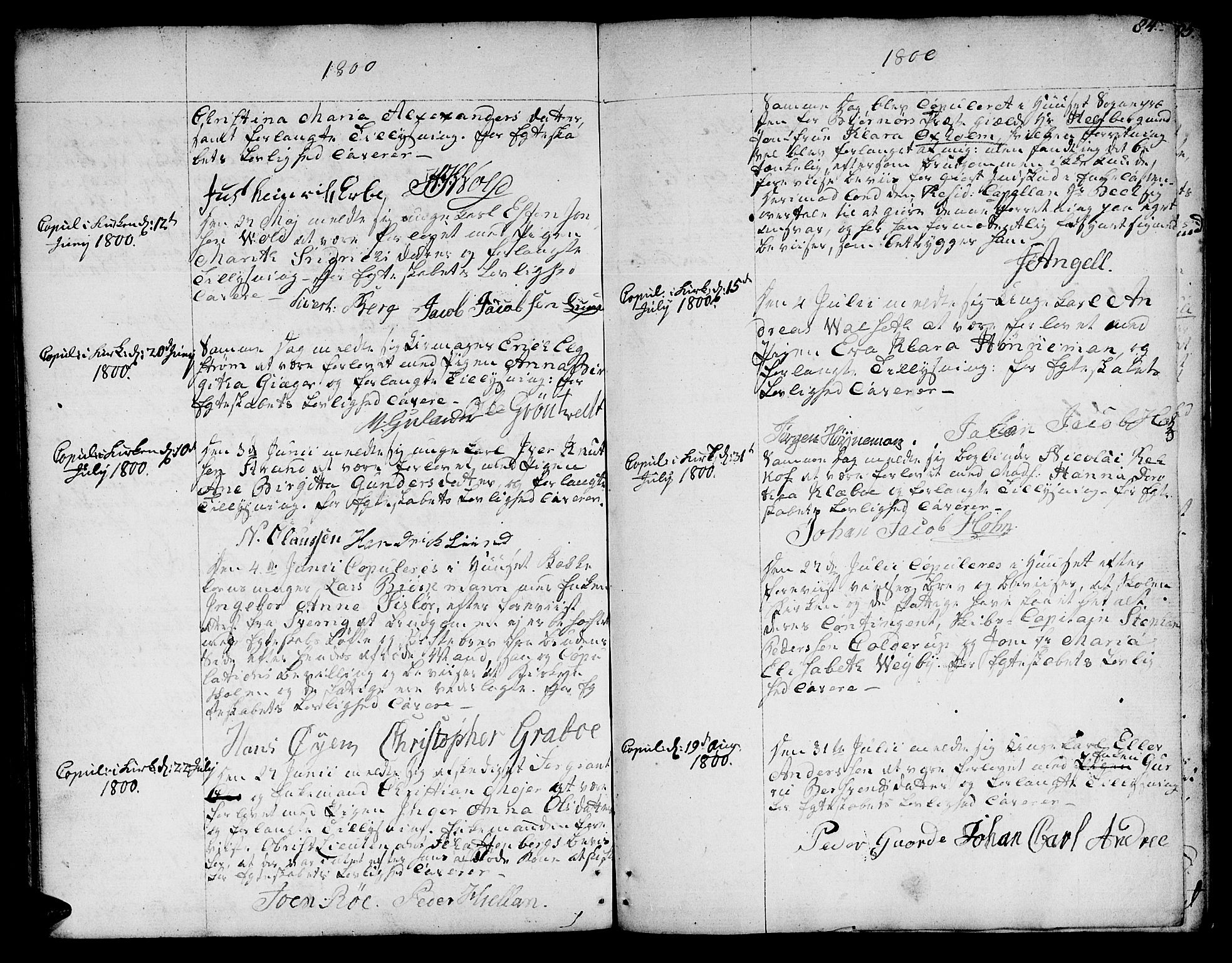 Ministerialprotokoller, klokkerbøker og fødselsregistre - Sør-Trøndelag, SAT/A-1456/601/L0041: Parish register (official) no. 601A09, 1784-1801, p. 84