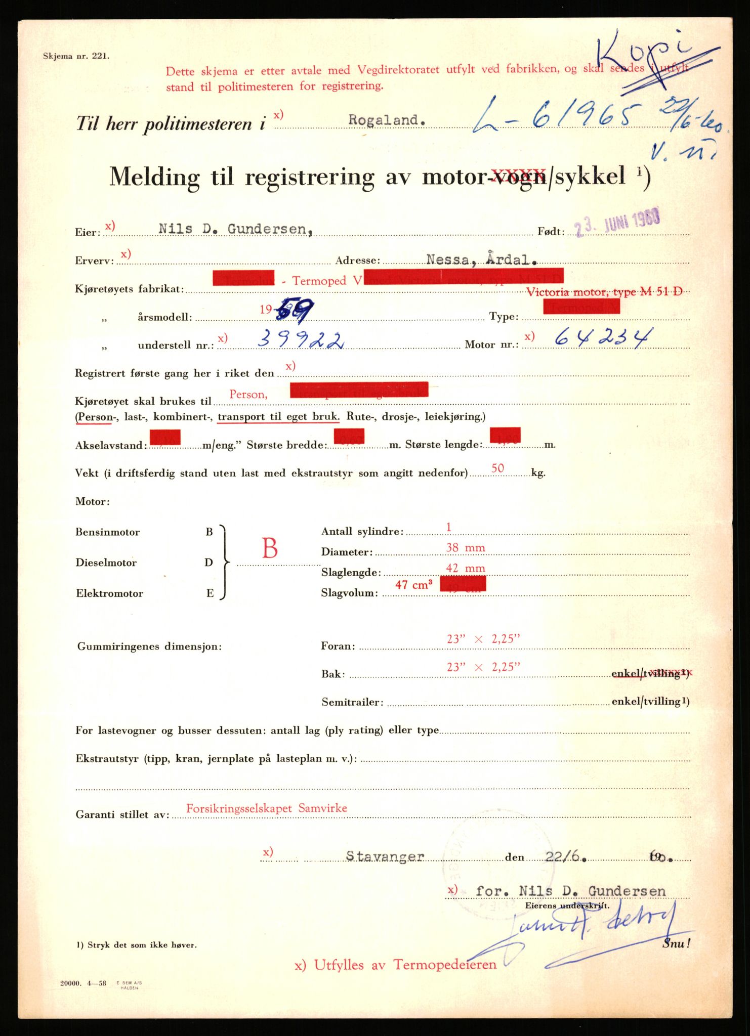 Stavanger trafikkstasjon, AV/SAST-A-101942/0/F/L0061: L-61300 - L-61999, 1930-1971, p. 2177