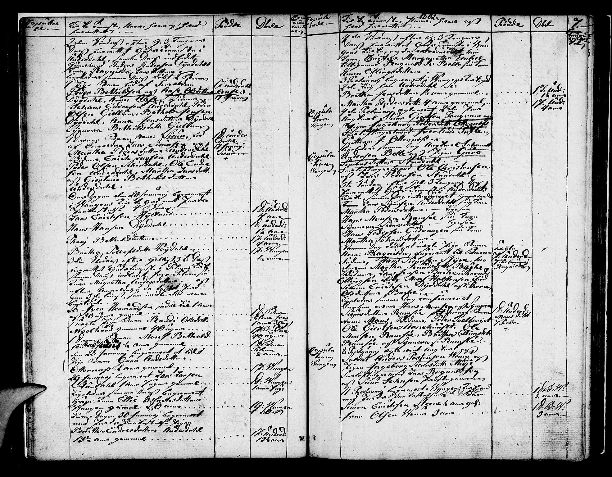 Aurland sokneprestembete, AV/SAB-A-99937/H/Ha/Haa/L0005: Parish register (official) no. A 5, 1801-1821, p. 7