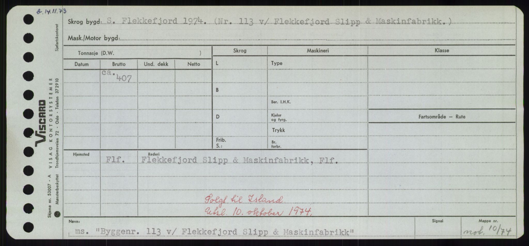 Sjøfartsdirektoratet med forløpere, Skipsmålingen, RA/S-1627/H/Hd/L0006: Fartøy, Byg-Båt, p. 265