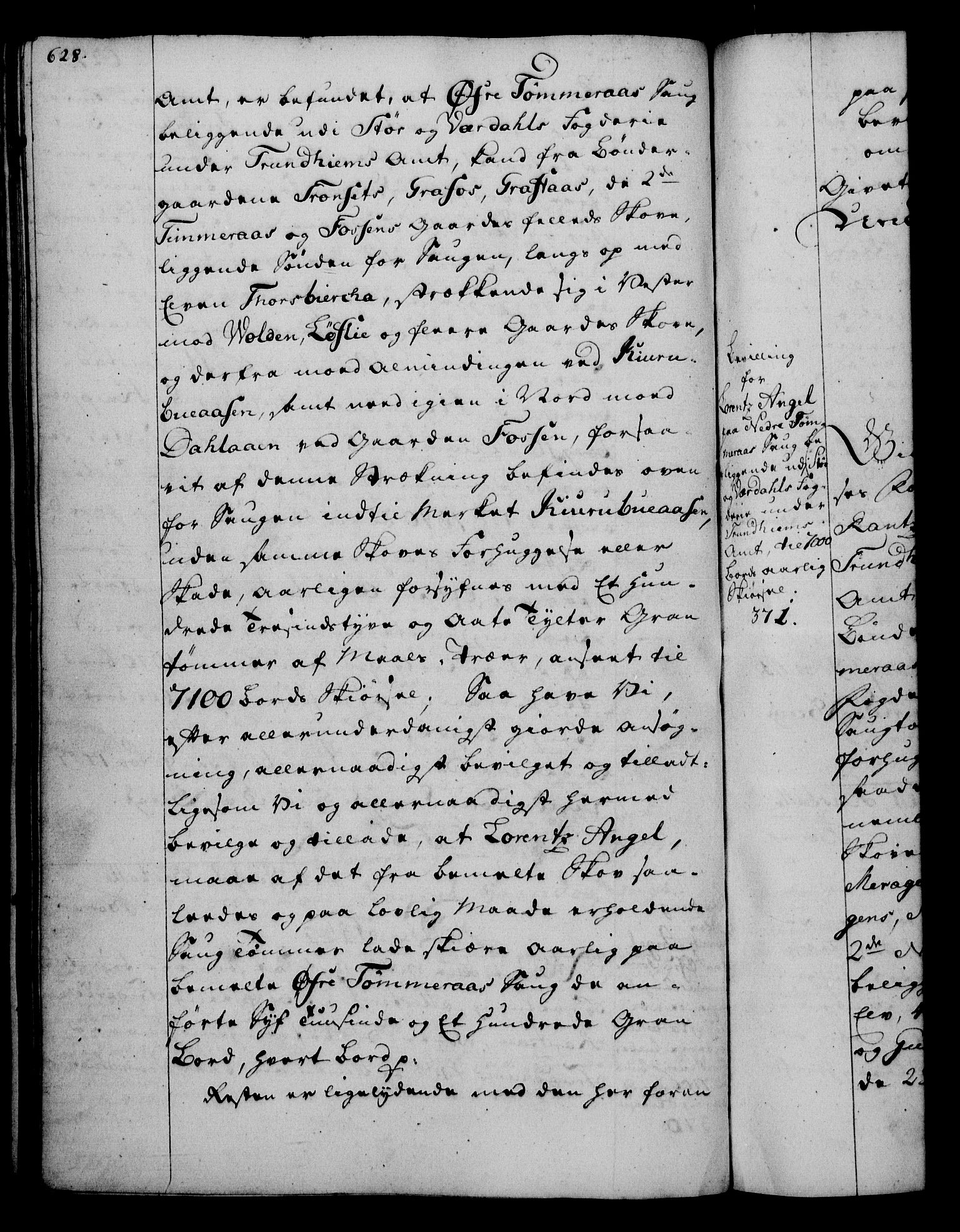 Rentekammeret, Kammerkanselliet, AV/RA-EA-3111/G/Gg/Gga/L0006: Norsk ekspedisjonsprotokoll med register (merket RK 53.6), 1749-1759, p. 628