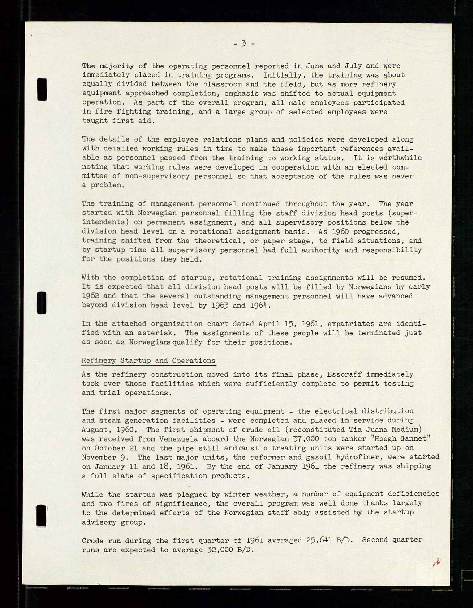 PA 1537 - A/S Essoraffineriet Norge, AV/SAST-A-101957/A/Aa/L0001/0002: Styremøter / Shareholder meetings, board meetings, by laws (vedtekter), 1957-1960, p. 17