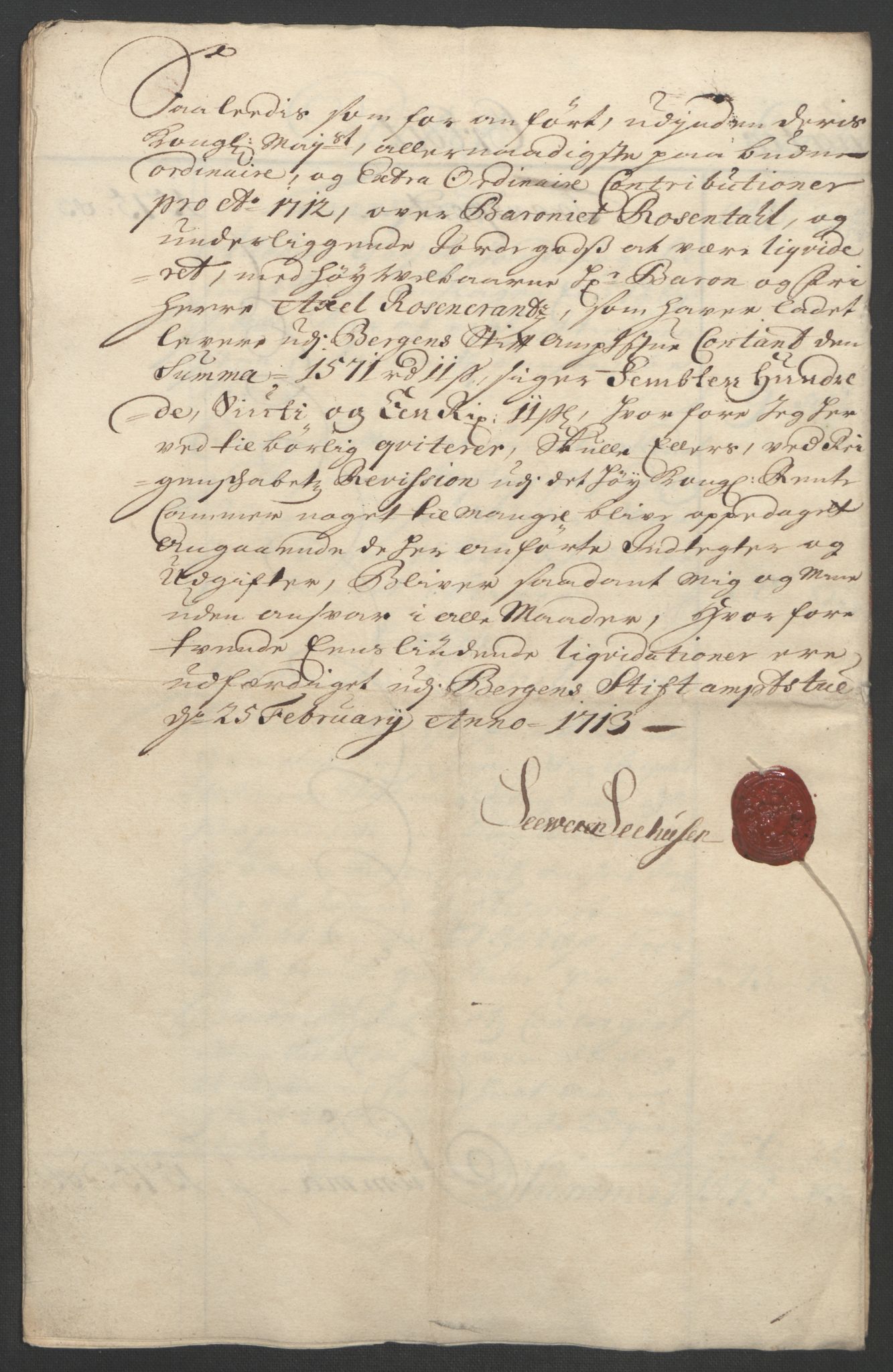 Rentekammeret inntil 1814, Reviderte regnskaper, Fogderegnskap, RA/EA-4092/R49/L3138: Fogderegnskap Rosendal Baroni, 1691-1714, p. 330