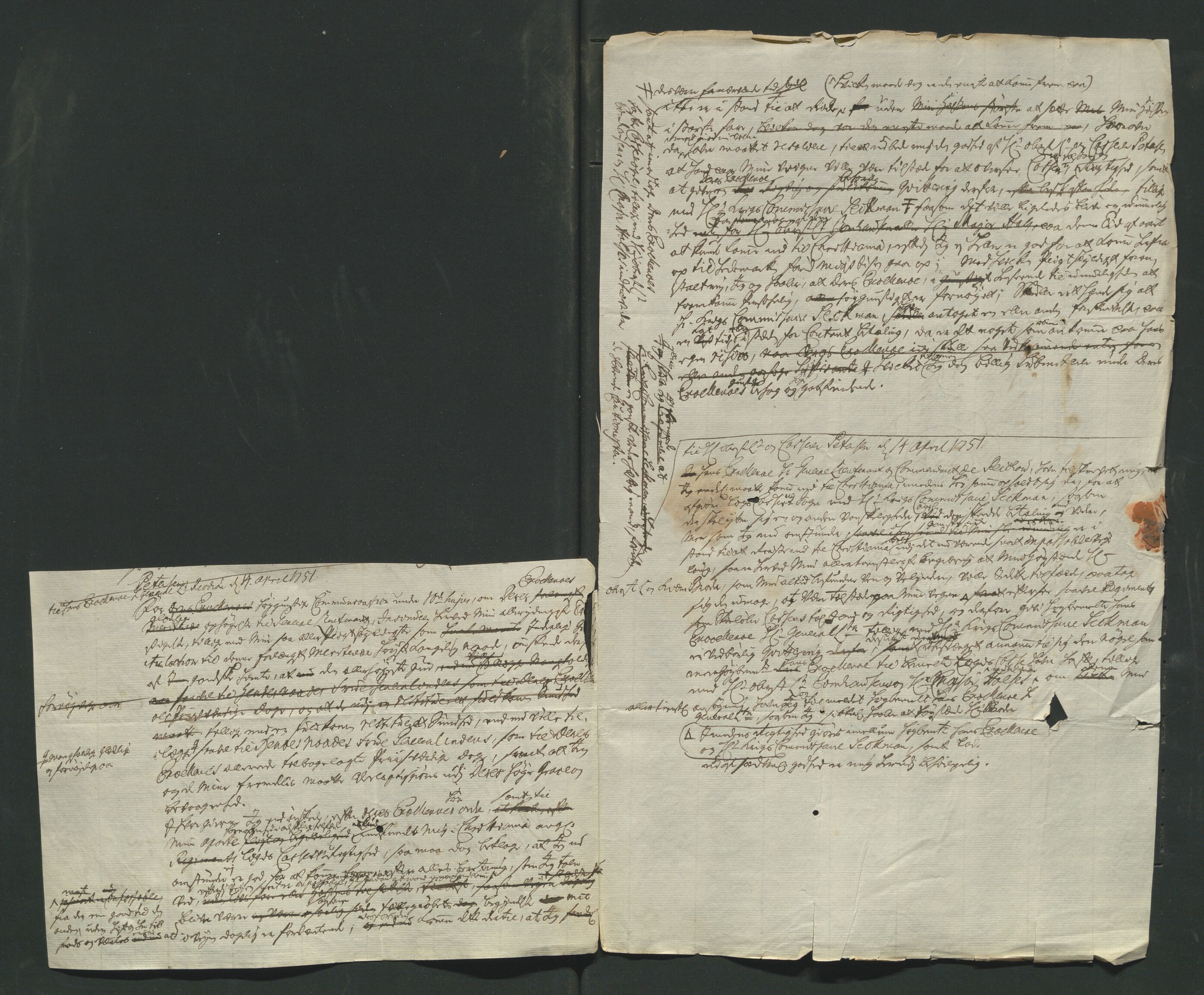 Åker i Vang, Hedmark, og familien Todderud, AV/SAH-ARK-010/J/Jc/L0001: Korrespondanse, 1706-1752, p. 301