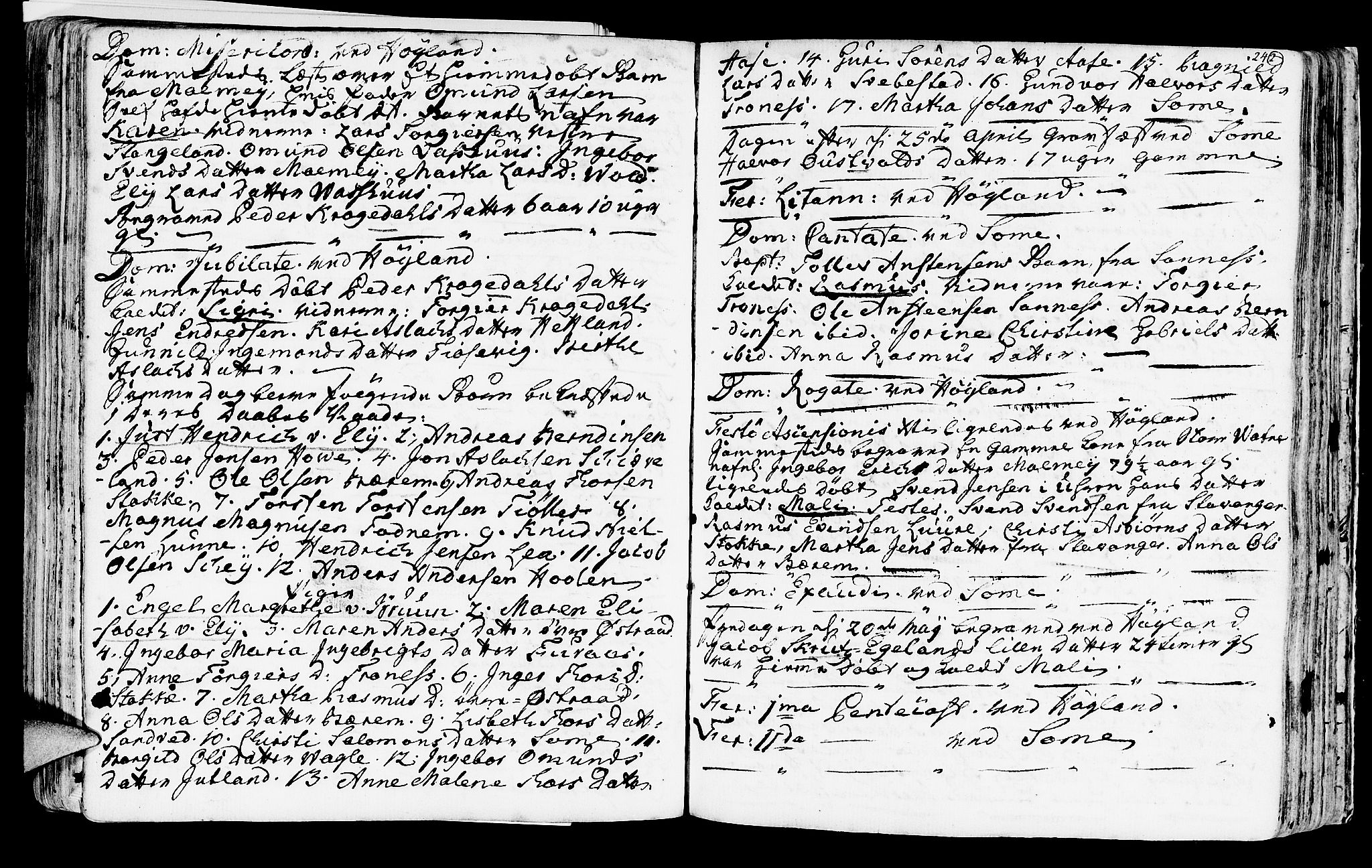 Høyland sokneprestkontor, SAST/A-101799/001/30BA/L0003: Parish register (official) no. A 3, 1753-1783