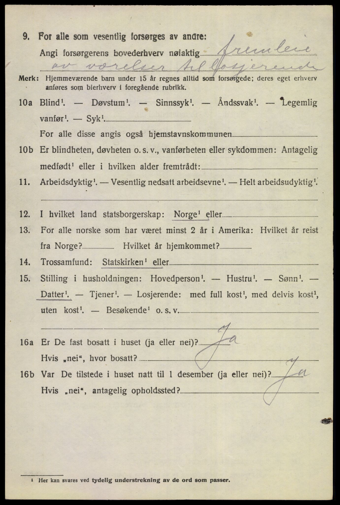 SAKO, 1920 census for Norderhov, 1920, p. 10620