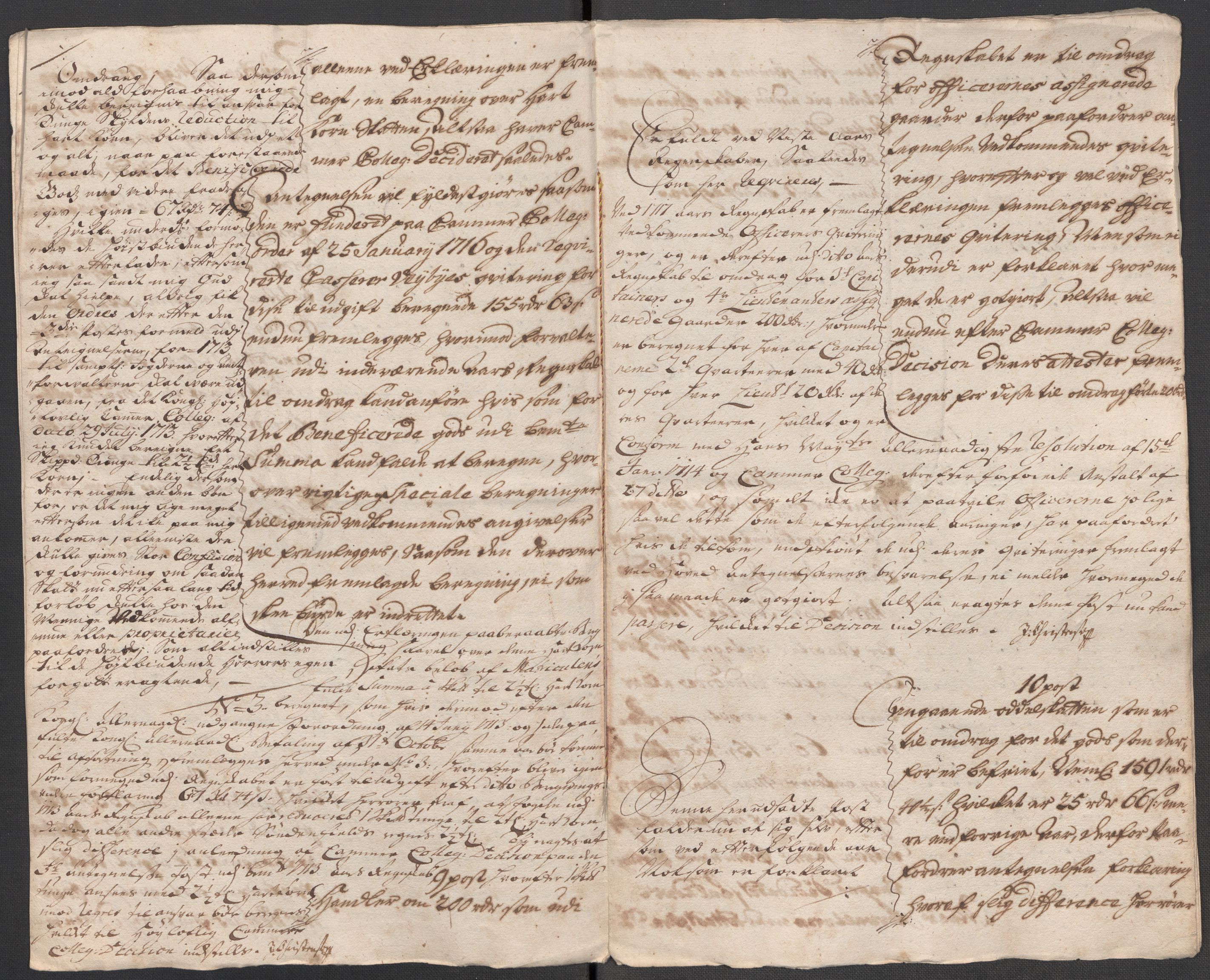 Rentekammeret inntil 1814, Reviderte regnskaper, Fogderegnskap, AV/RA-EA-4092/R32/L1879: Fogderegnskap Jarlsberg grevskap, 1714-1715, p. 529