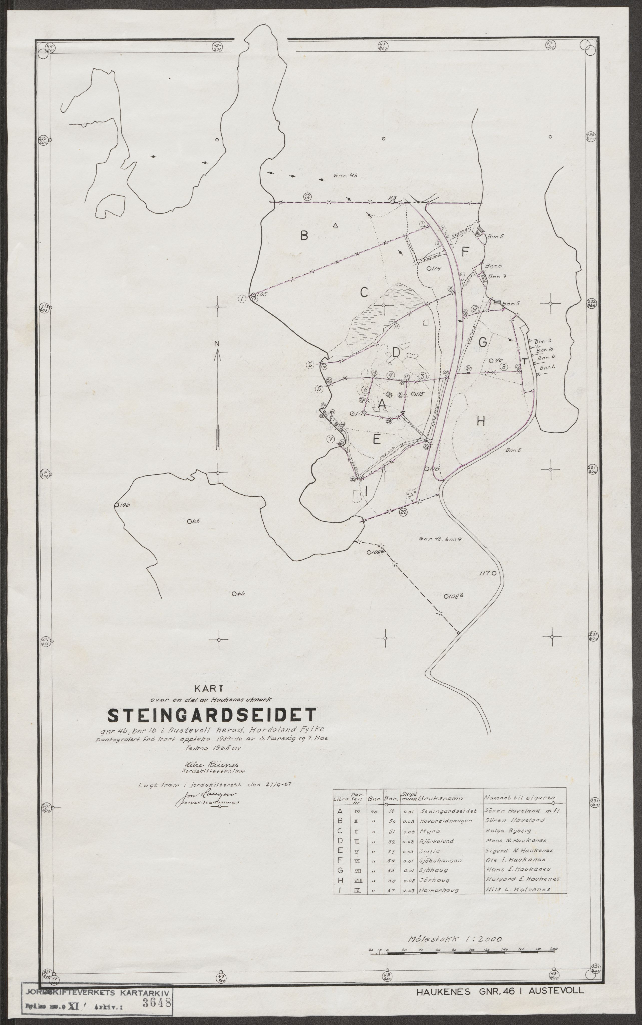 Jordskifteverkets kartarkiv, RA/S-3929/T, 1859-1988, p. 4182