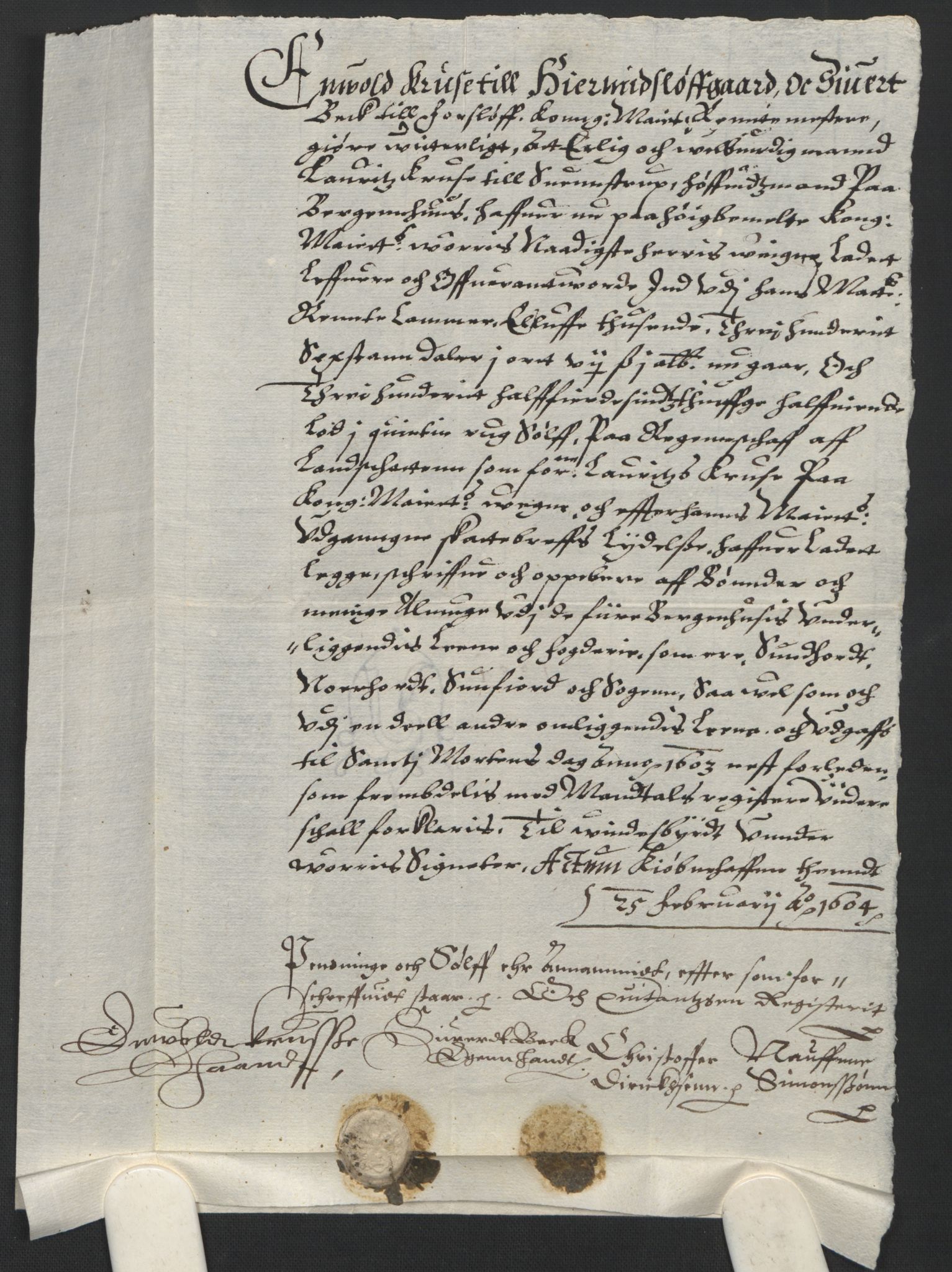 Rentekammeret inntil 1814, Reviderte regnskaper, Lensregnskaper, AV/RA-EA-5023/R/Rb/Rbt/L0004: Bergenhus len, 1603-1605