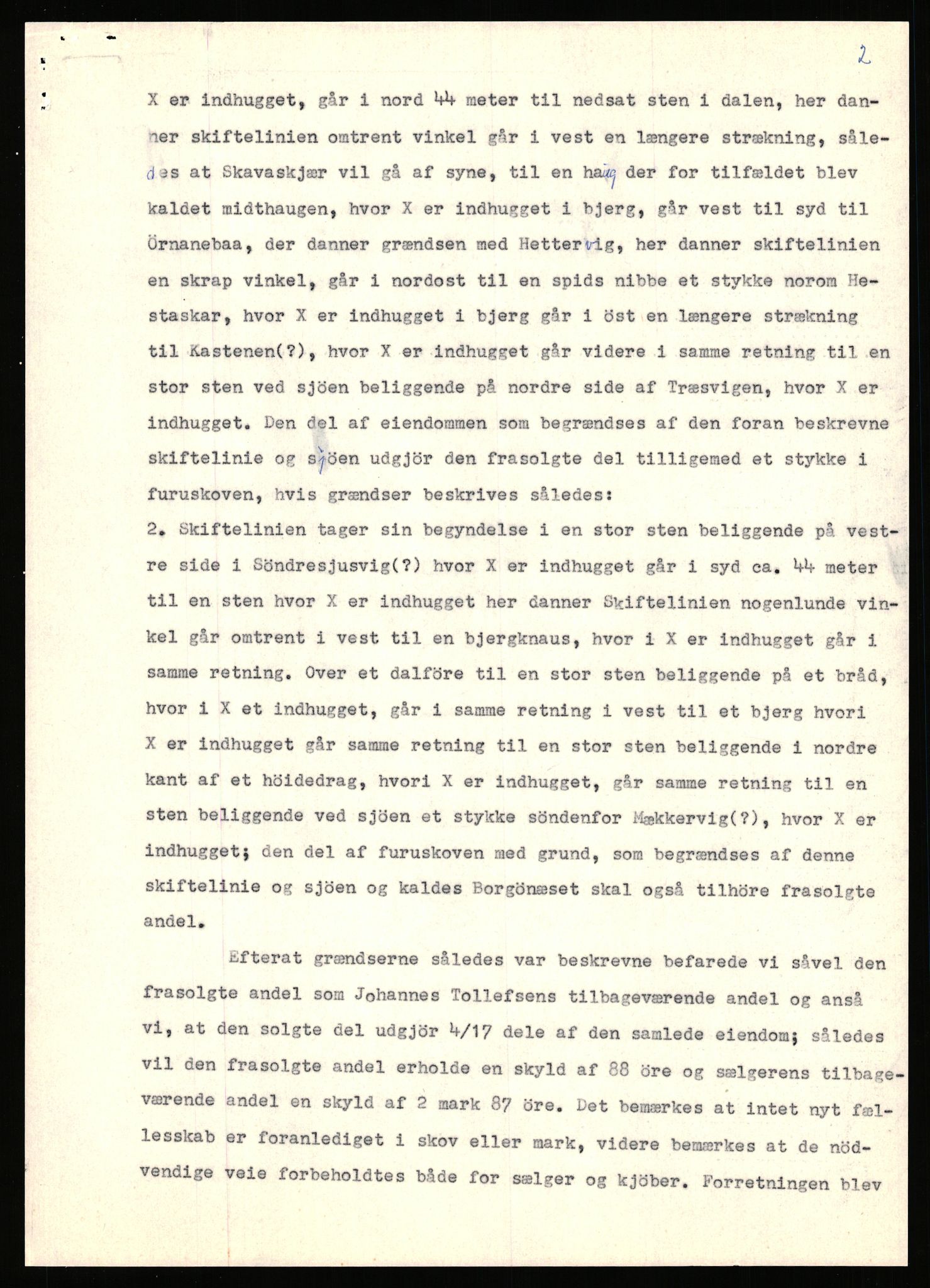 Statsarkivet i Stavanger, AV/SAST-A-101971/03/Y/Yj/L0010: Avskrifter sortert etter gårdsnavn: Bjørnemoen - Bratland i Suldal, 1750-1930, p. 448