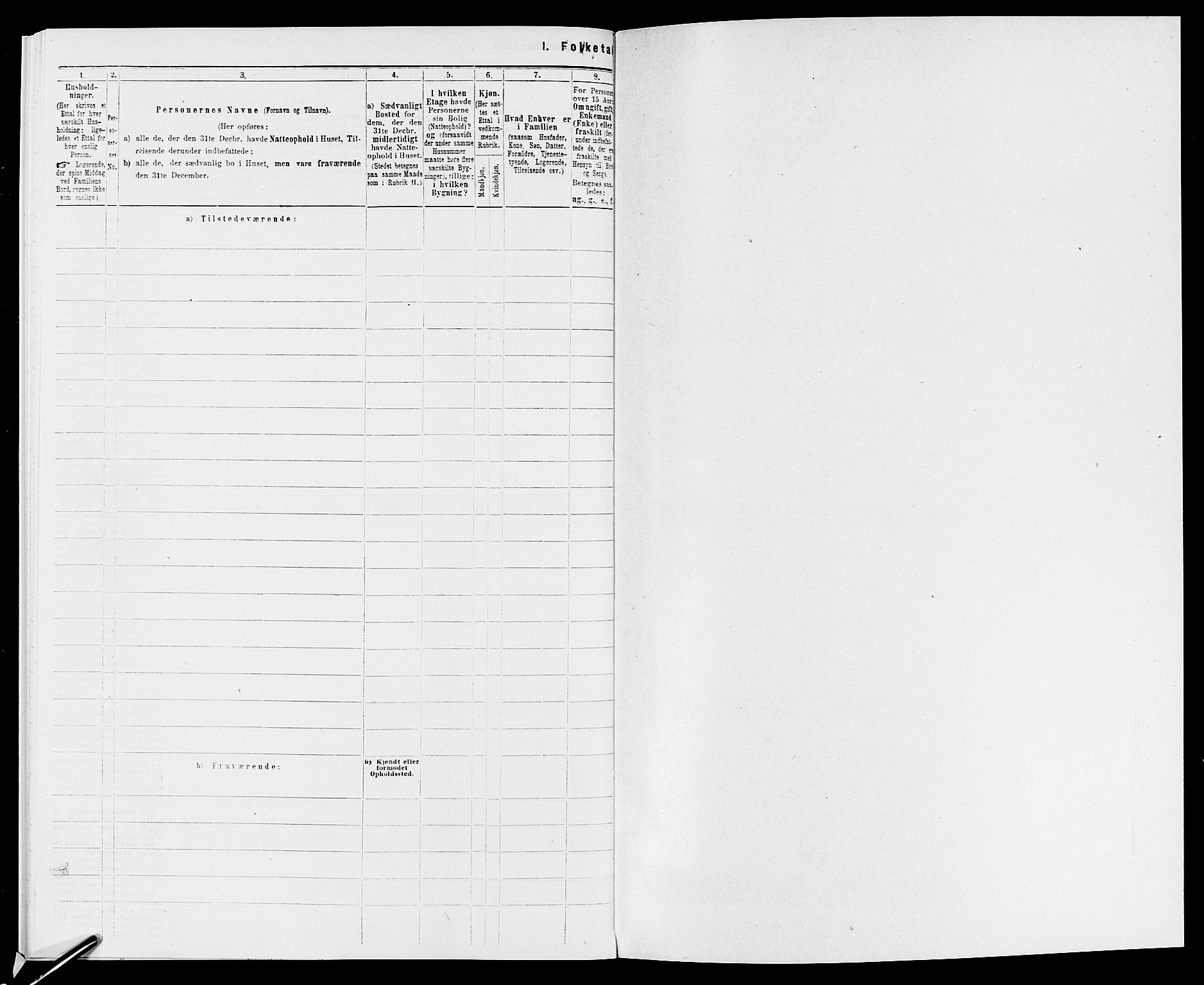 SAK, 1875 census for 1034P Hægebostad, 1875, p. 41