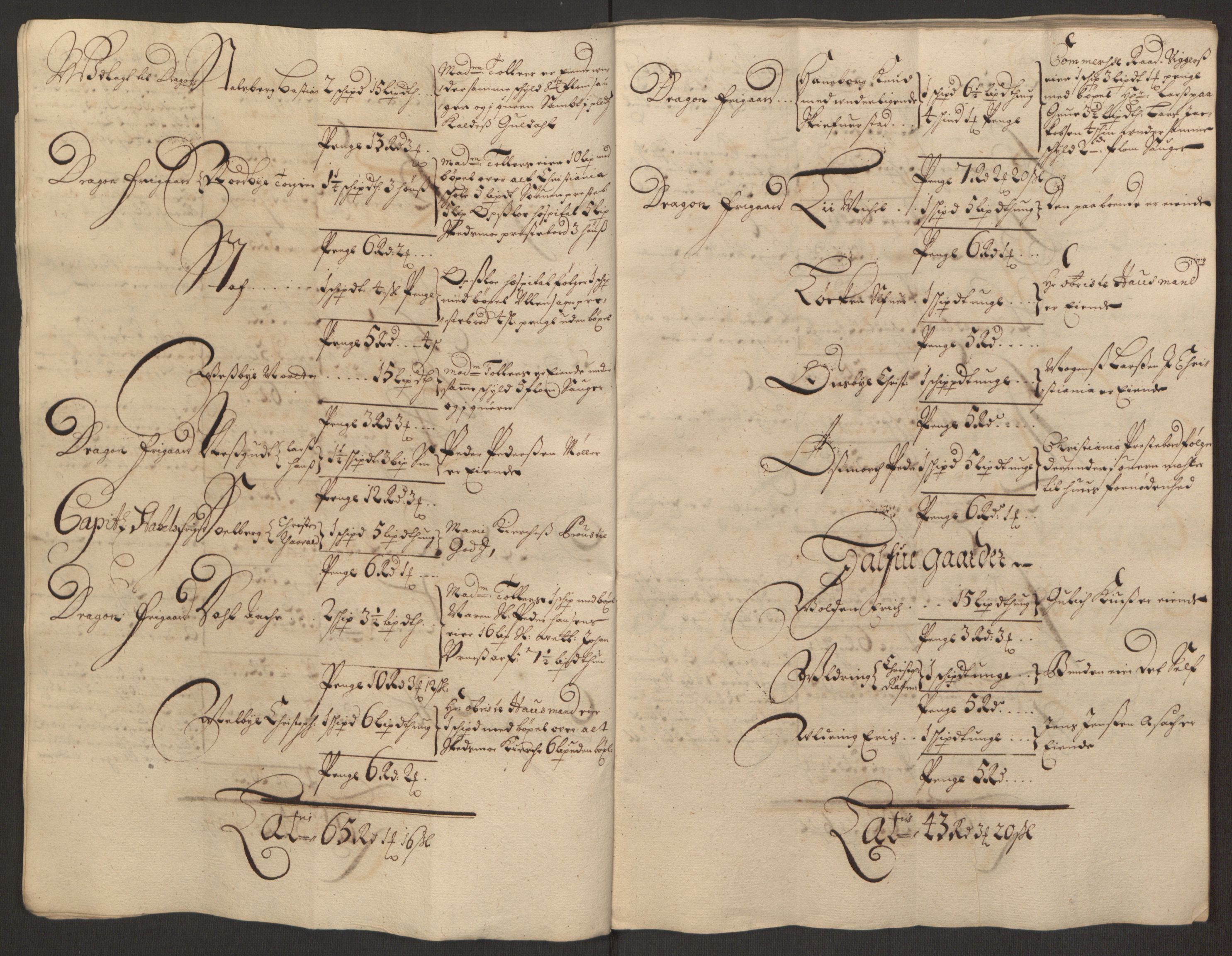 Rentekammeret inntil 1814, Reviderte regnskaper, Fogderegnskap, AV/RA-EA-4092/R11/L0578: Fogderegnskap Nedre Romerike, 1693, p. 73