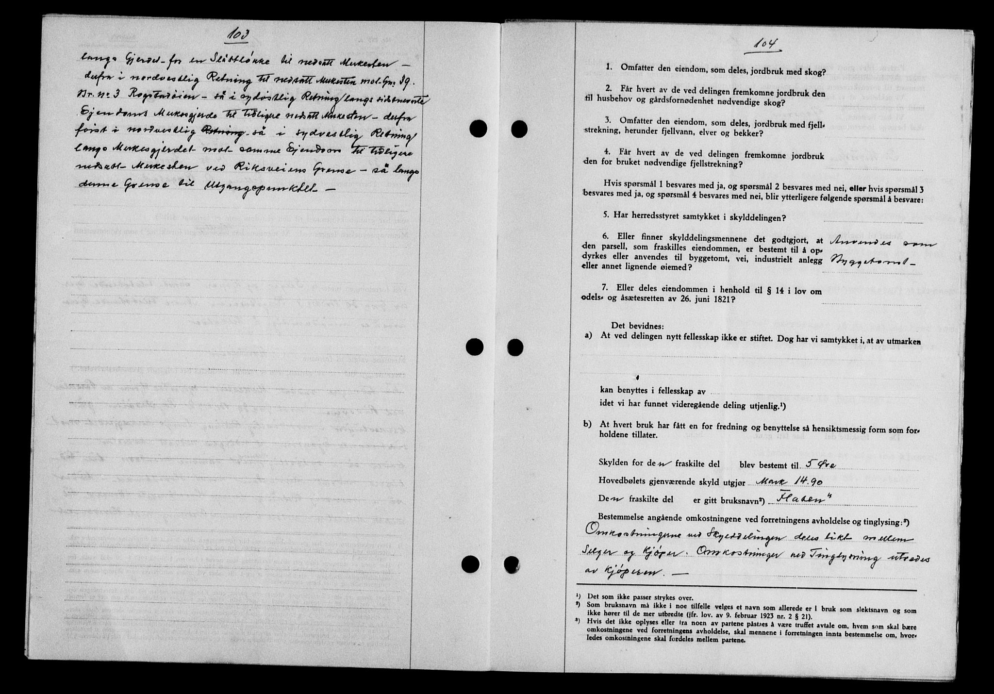 Gauldal sorenskriveri, SAT/A-0014/1/2/2C/L0047: Mortgage book no. 50-51, 1937-1937, Diary no: : 987/1937