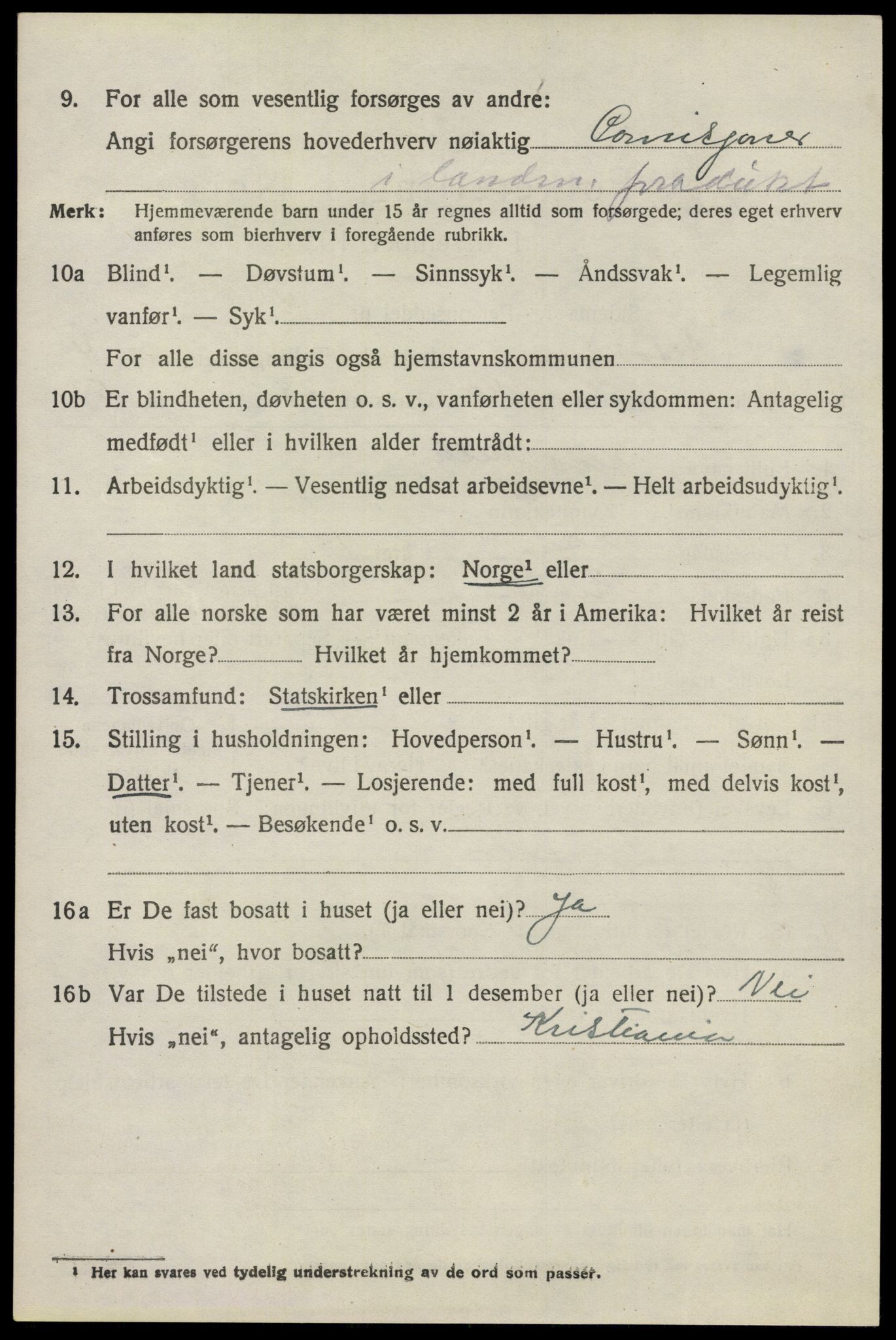 SAO, 1920 census for Nesodden, 1920, p. 4572