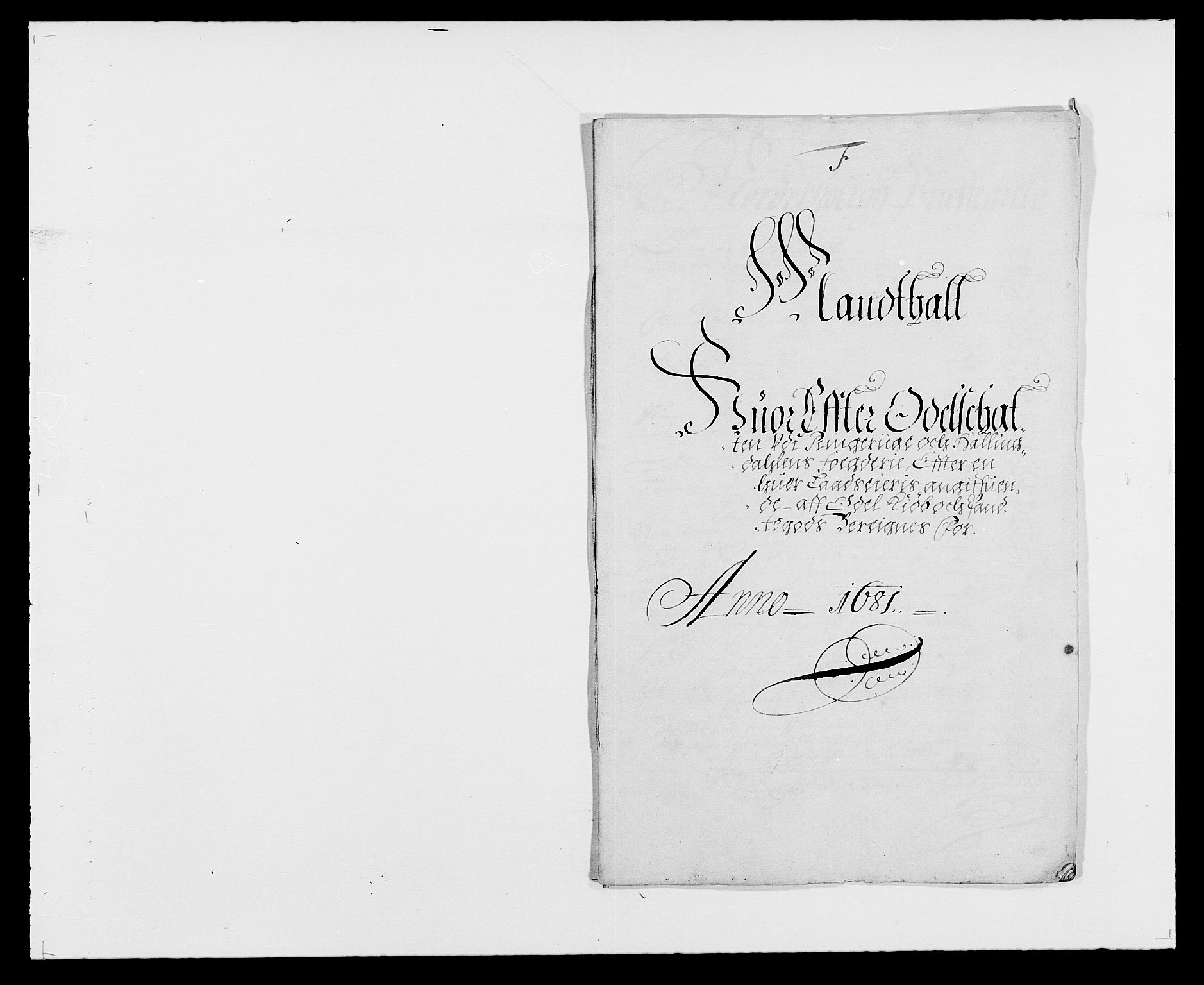 Rentekammeret inntil 1814, Reviderte regnskaper, Fogderegnskap, RA/EA-4092/R21/L1445: Fogderegnskap Ringerike og Hallingdal, 1681-1689, p. 164