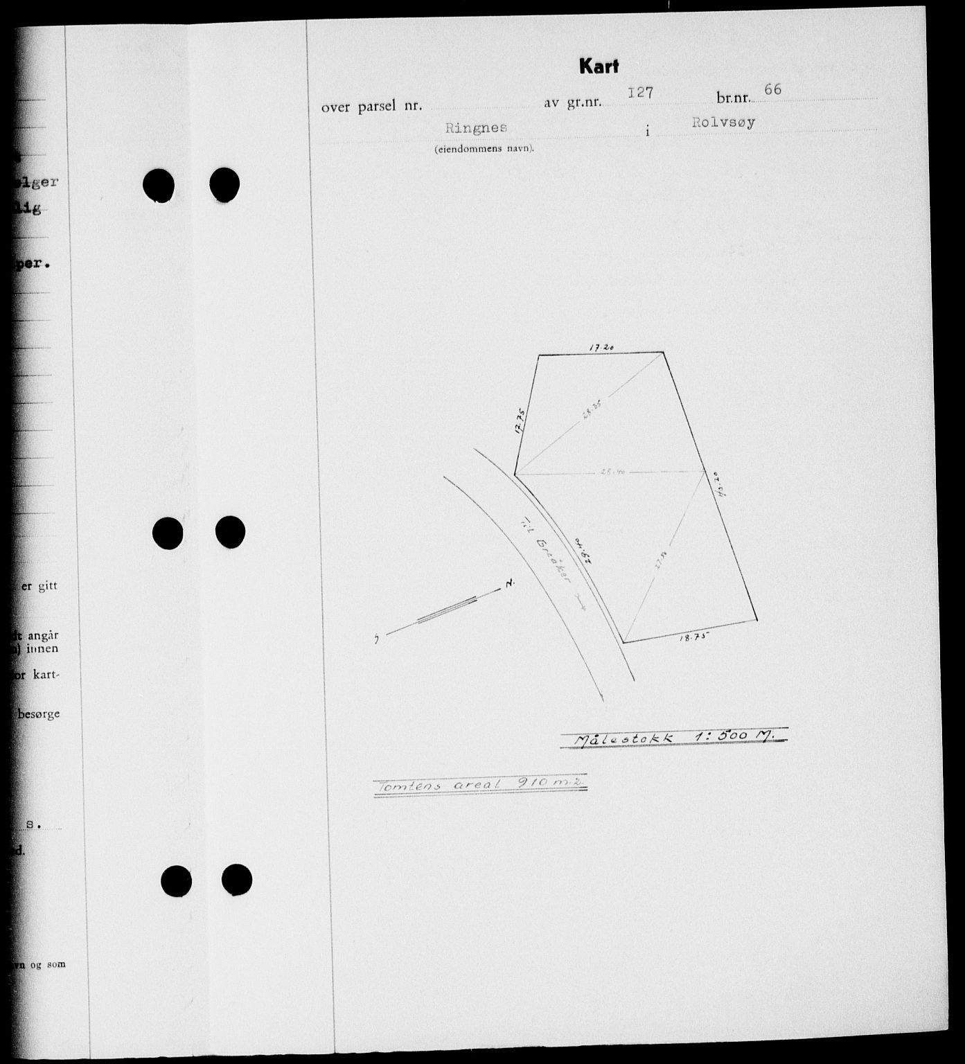 Onsøy sorenskriveri, AV/SAO-A-10474/G/Ga/Gab/L0015: Mortgage book no. II A-15, 1945-1946, Diary no: : 1563/1945