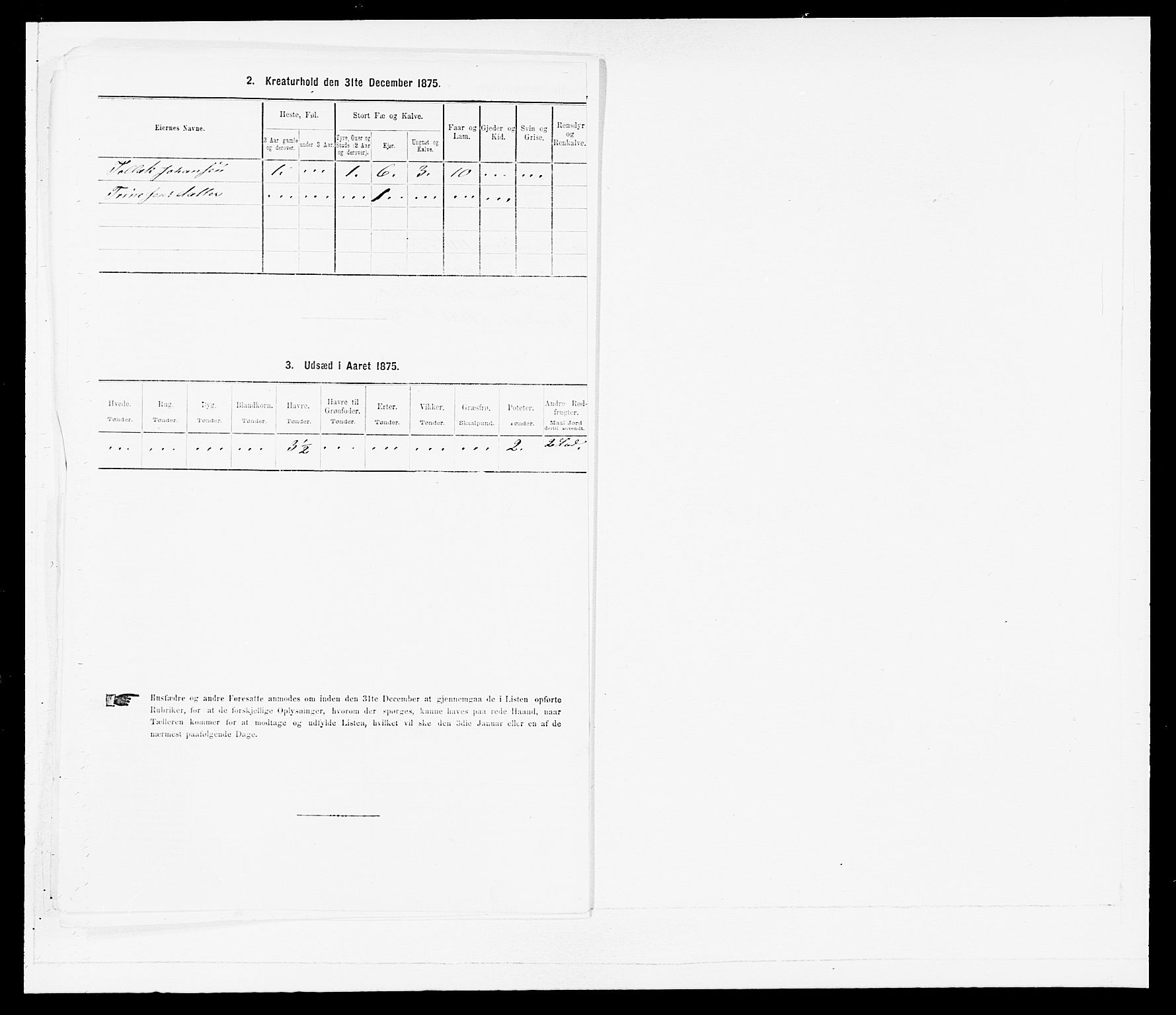 SAB, 1875 census for 1429P Ytre Holmedal, 1875, p. 388