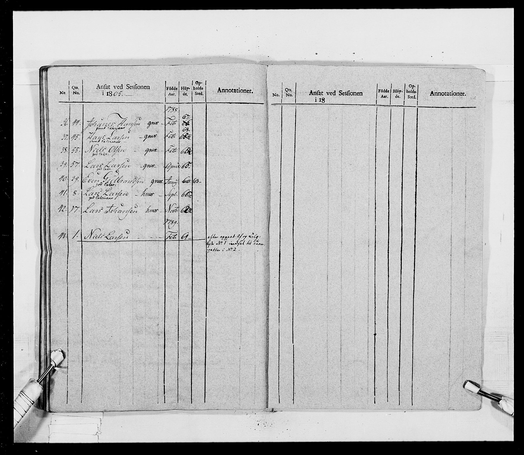 Generalitets- og kommissariatskollegiet, Det kongelige norske kommissariatskollegium, AV/RA-EA-5420/E/Eh/L0017: Opplandske dragonregiment, 1802-1805, p. 435