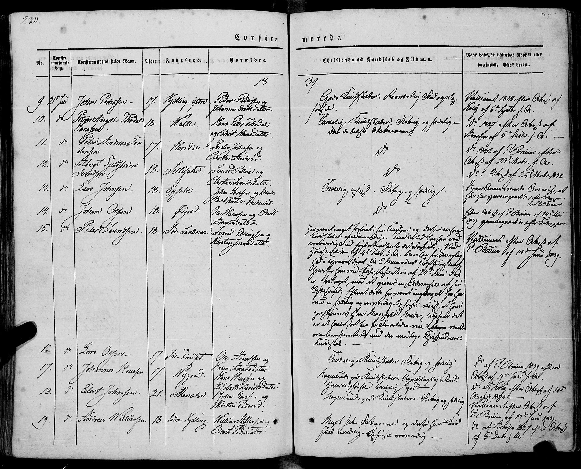 Ministerialprotokoller, klokkerbøker og fødselsregistre - Nordland, AV/SAT-A-1459/805/L0097: Parish register (official) no. 805A04, 1837-1861, p. 230