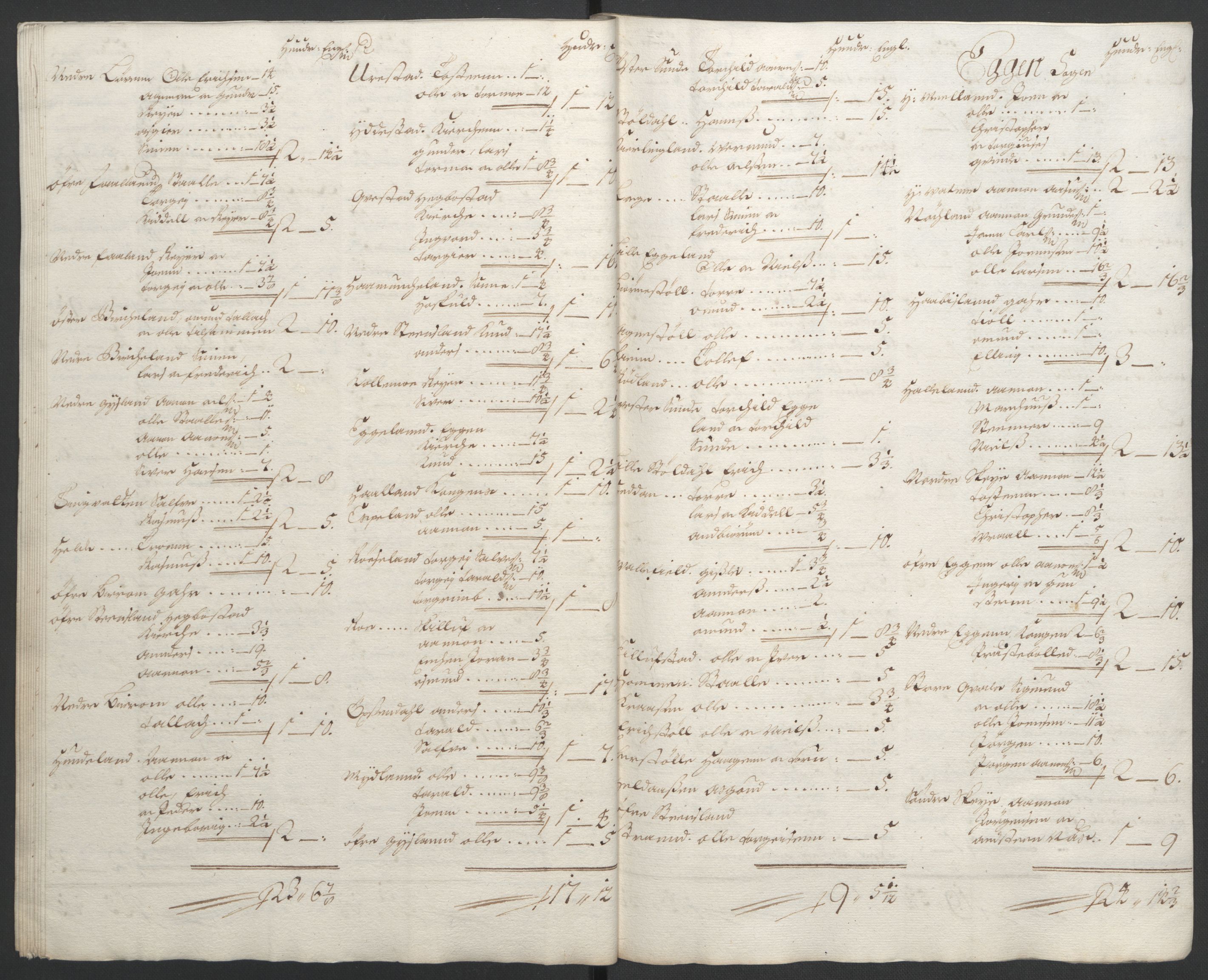 Rentekammeret inntil 1814, Reviderte regnskaper, Fogderegnskap, AV/RA-EA-4092/R43/L2545: Fogderegnskap Lista og Mandal, 1694-1695, p. 285